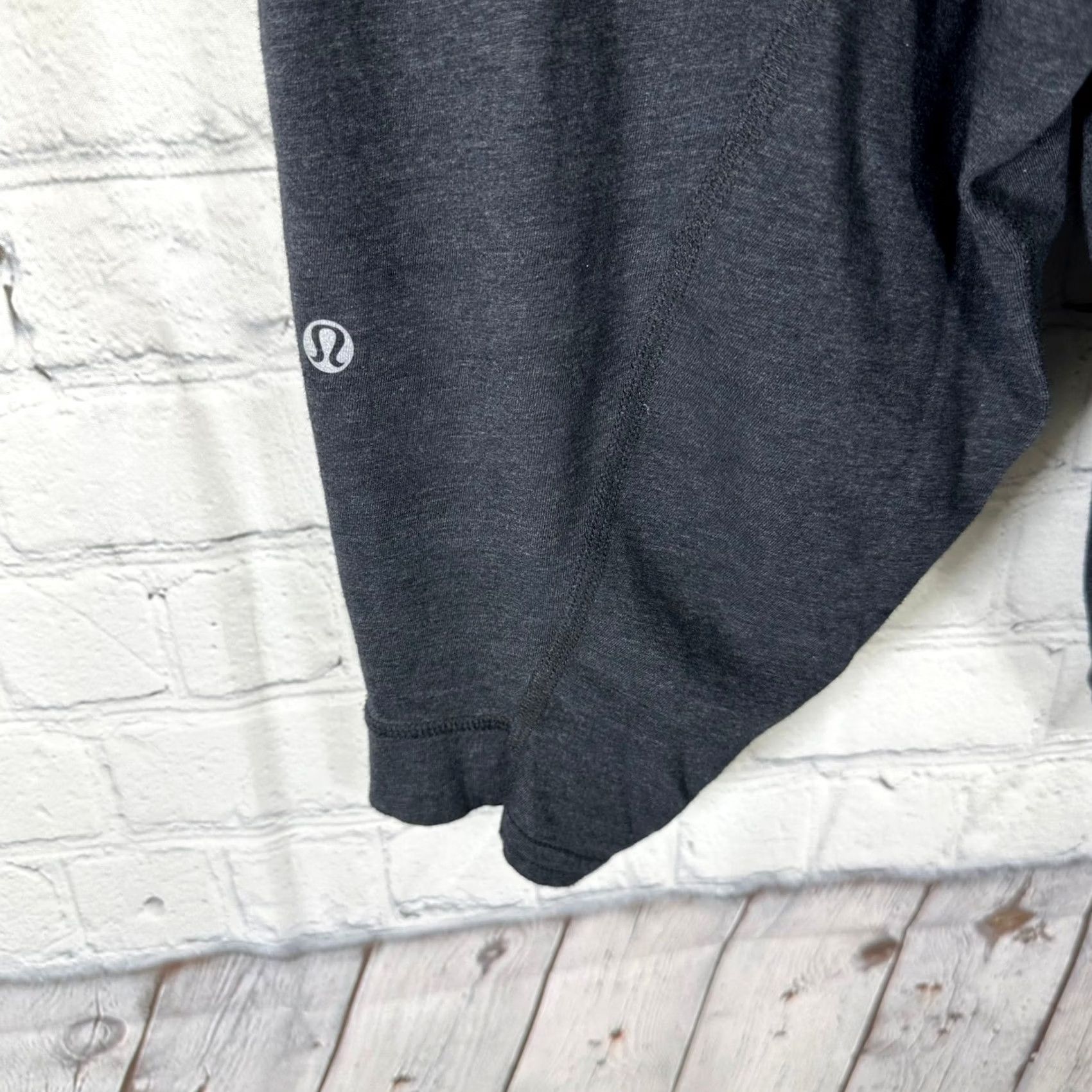Lululemon Lululemon Street To Studio Pant Jogger Crop Gray Pima Cotton Size 4 Womens Size 26" / US 2 / IT 38 - 4 Thumbnail