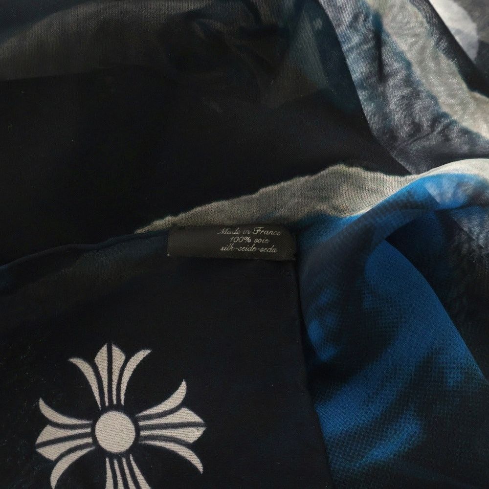 クロムハーツ&ローリングストーンズCHROME ⭐︎SCARF LT SILK Chrome