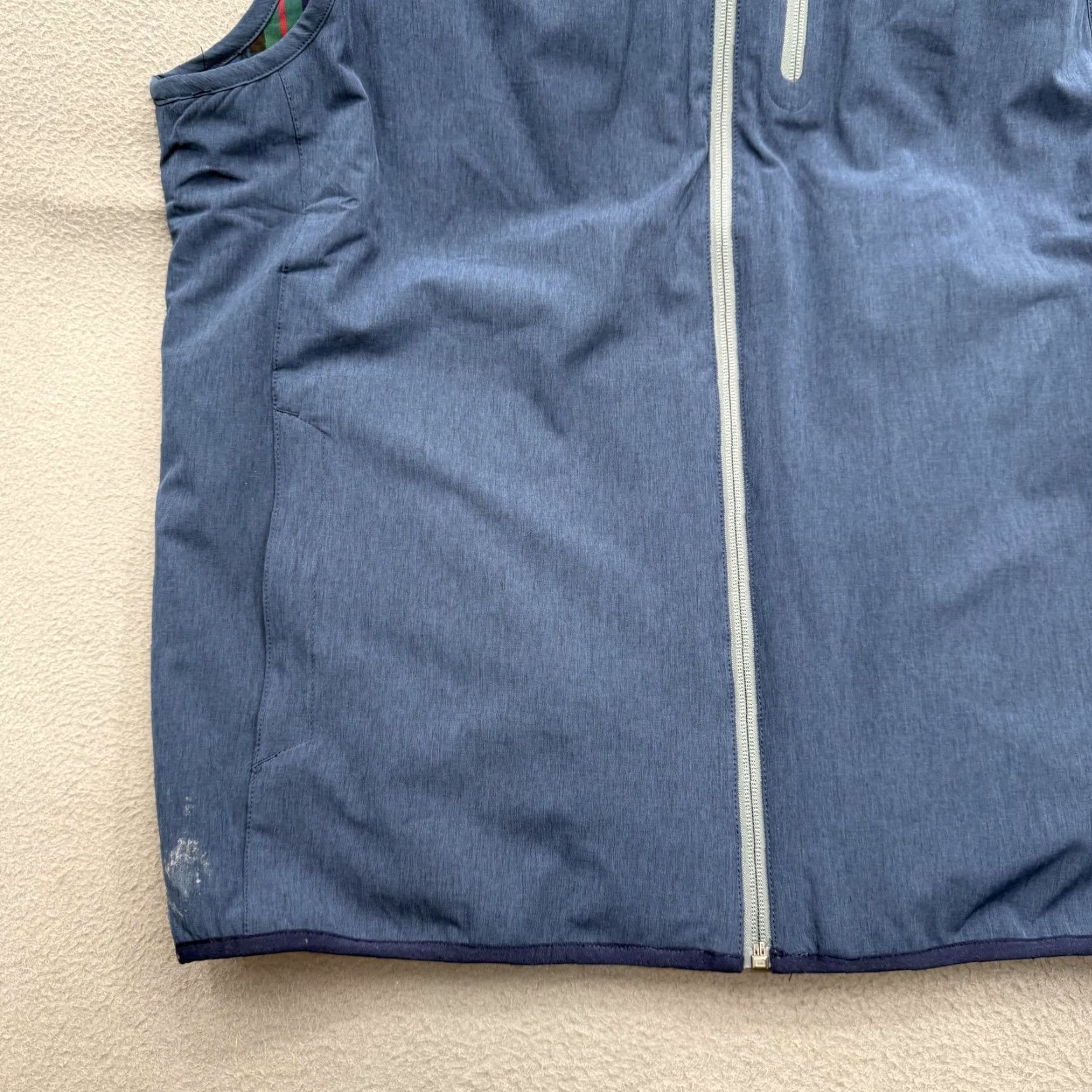 Vintage VINTAGE No, New title: William Murray Vest XL Blue Full Zip Golf Plaid Lined Stretch Jacket Size US XL / EU 56 / 4 - 6 Thumbnail