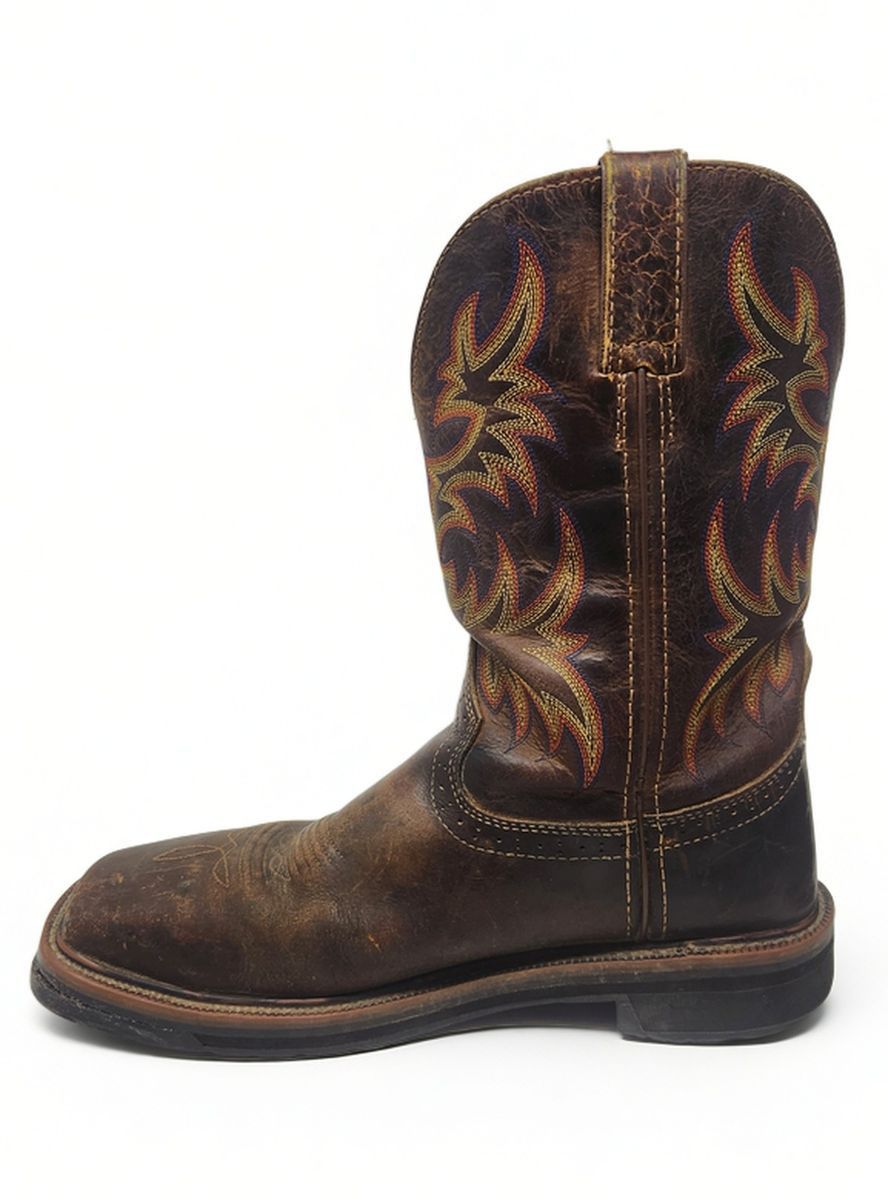 Justin Justin Original Workboots WK4682 Square Toe Steel Toe Sz 8D Size US 8 / EU 41 - 3 Thumbnail