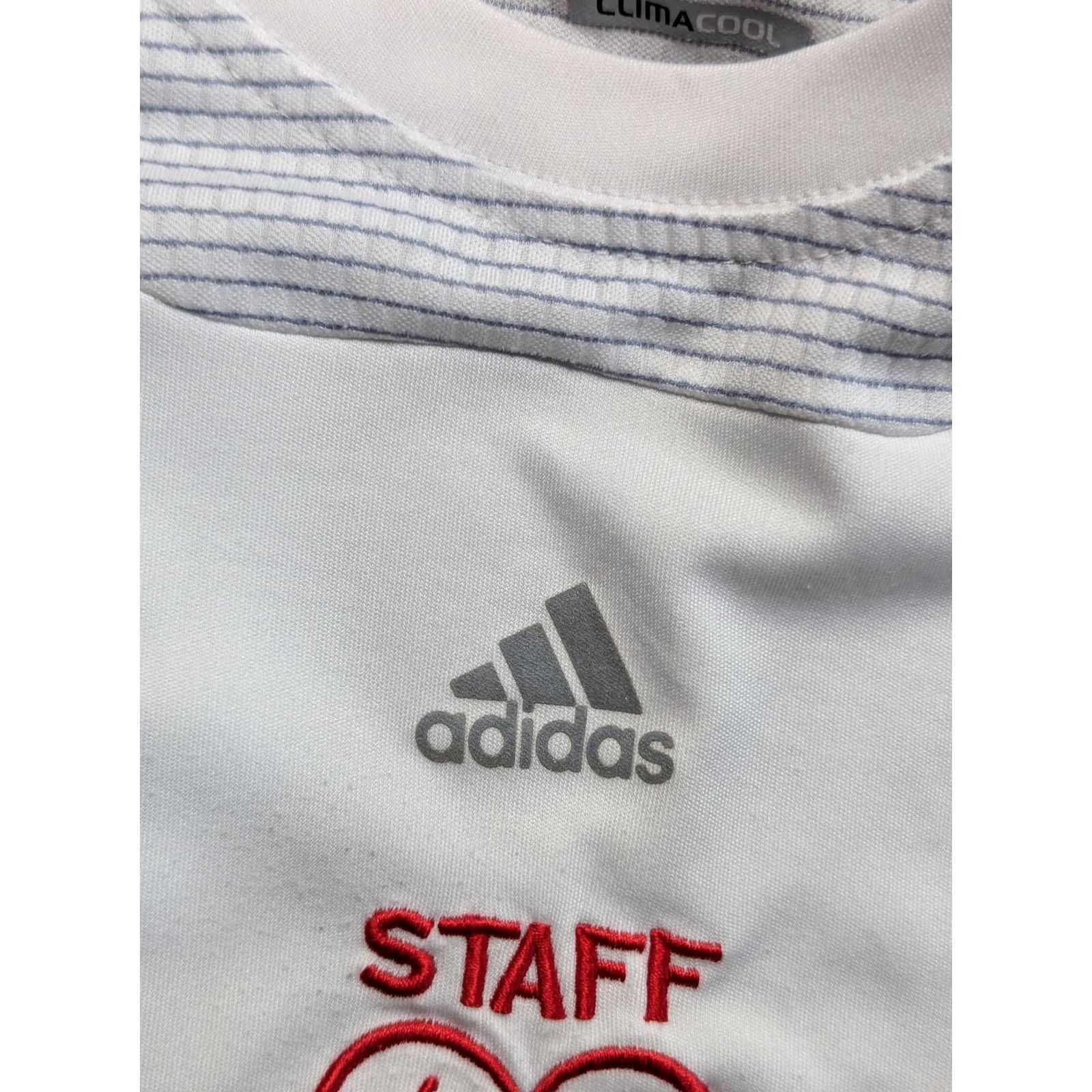Adidas adidas London Marathon 2010 Virgin STAFF white shirt mens XL size Size US XL / EU 56 / 4 - 7 Thumbnail