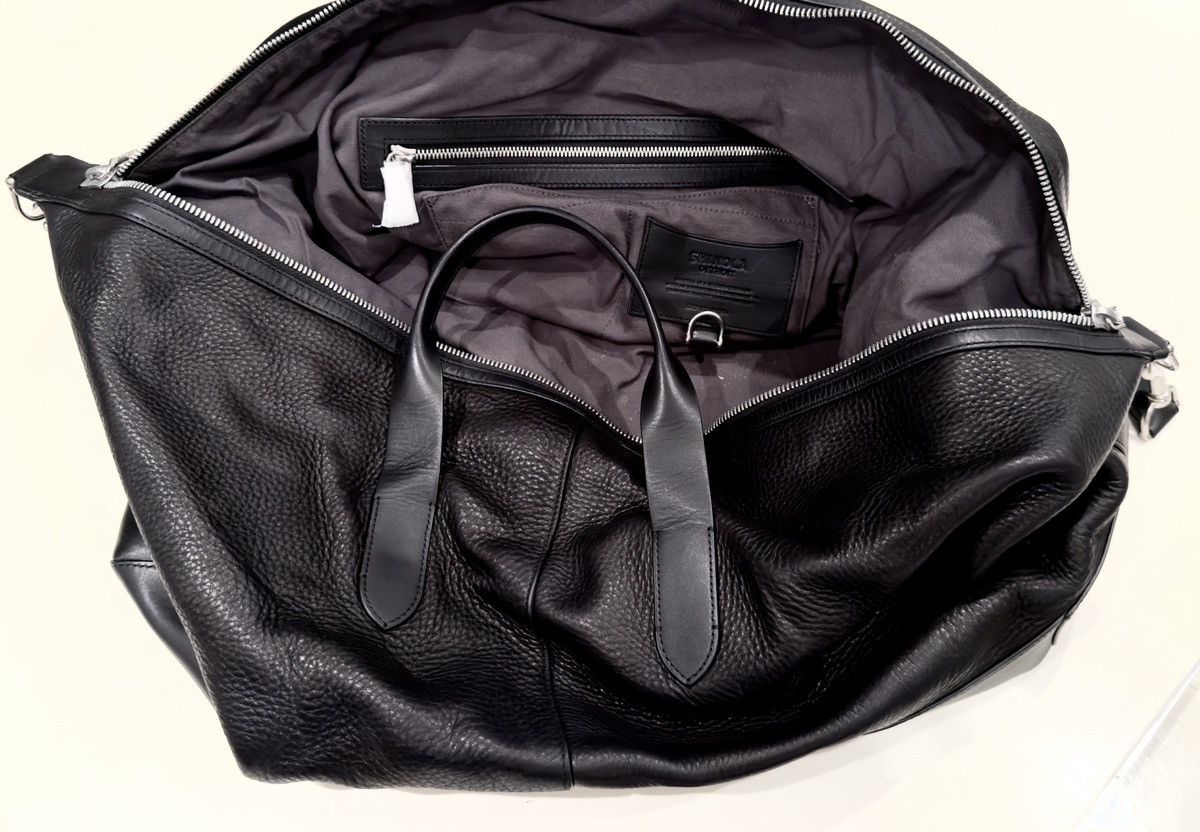 Shinola Shinola - black leather duffle bag - BRAND NEW, NEVER USED Size ONE SIZE - 7 Thumbnail