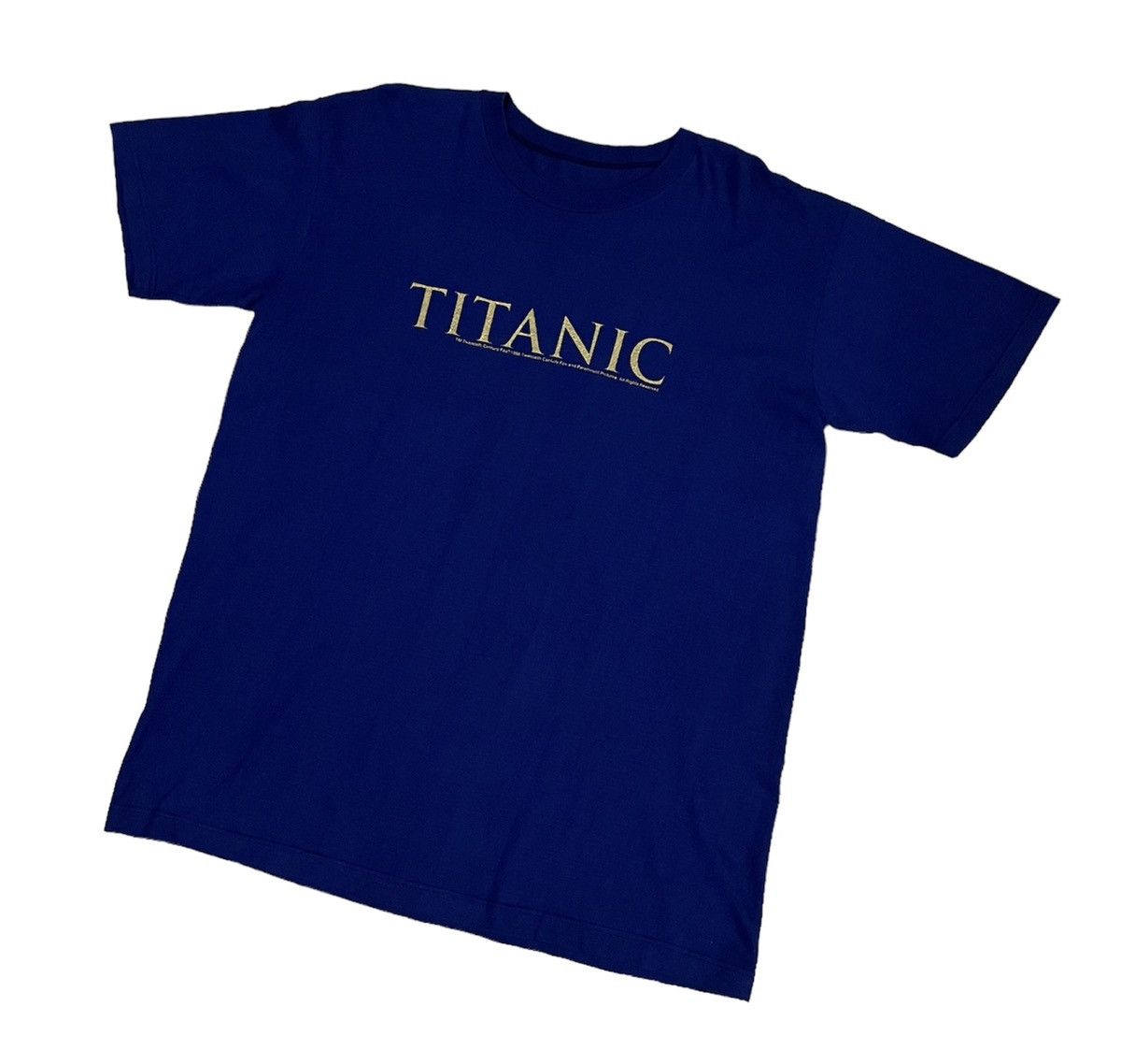 Vintage VINTAGE 90s TITANIC LEONARDO DICAPRIO ROMANTIC MOVIE TSHIRT Size US XL / EU 56 / 4 - 2 Thumbnail