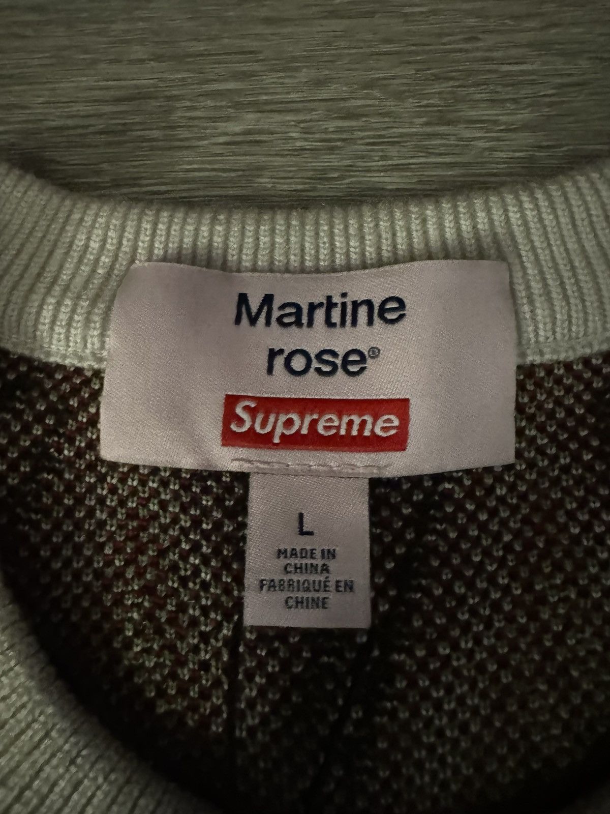 Martine Rose × Supreme SUPREME MARTINE ROSE SWEATER | Grailed