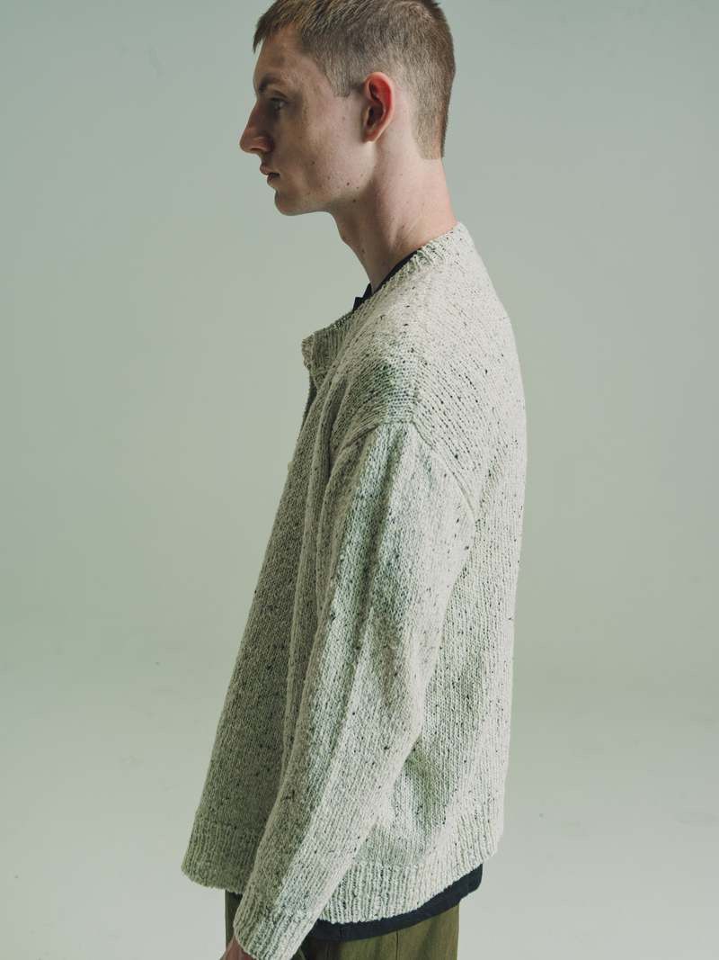MAN-TLE MAN-TLE Salt Knit R15Z3 Cardigan Size US L / EU 52-54 / 3 - 3 Thumbnail