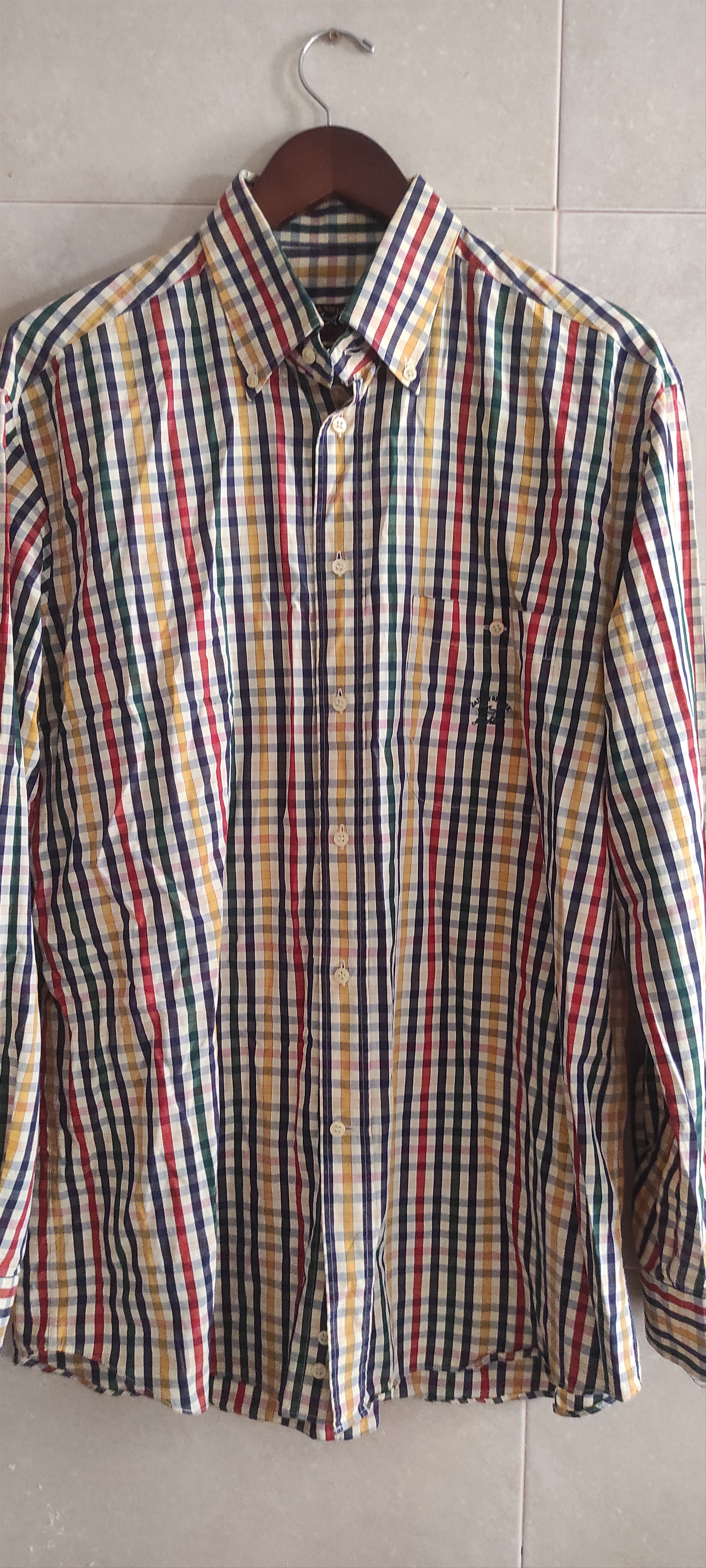 Paul & Shark Paul & Shark Yachting Shirt Button Down Multi Striped Cotton Size US XL / EU 56 / 4 - 7 Thumbnail