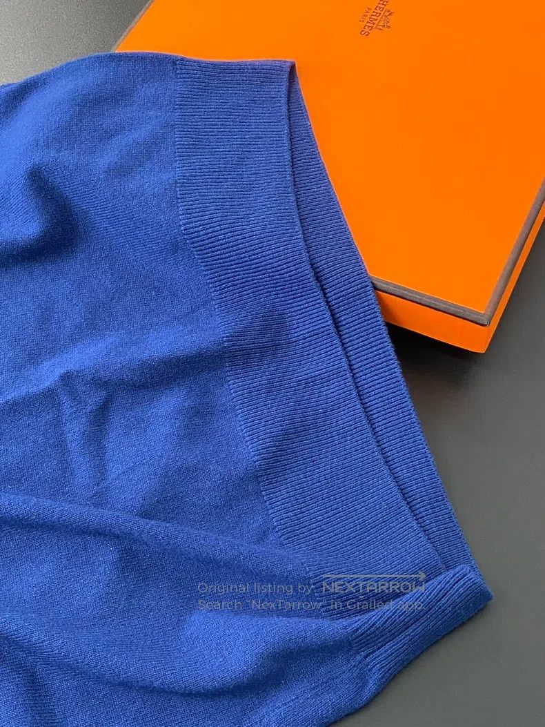 Hermes Hermes Turtleneck Knit Top, Scholar Blue Size US M / EU 48-50 / 2 - 6 Thumbnail