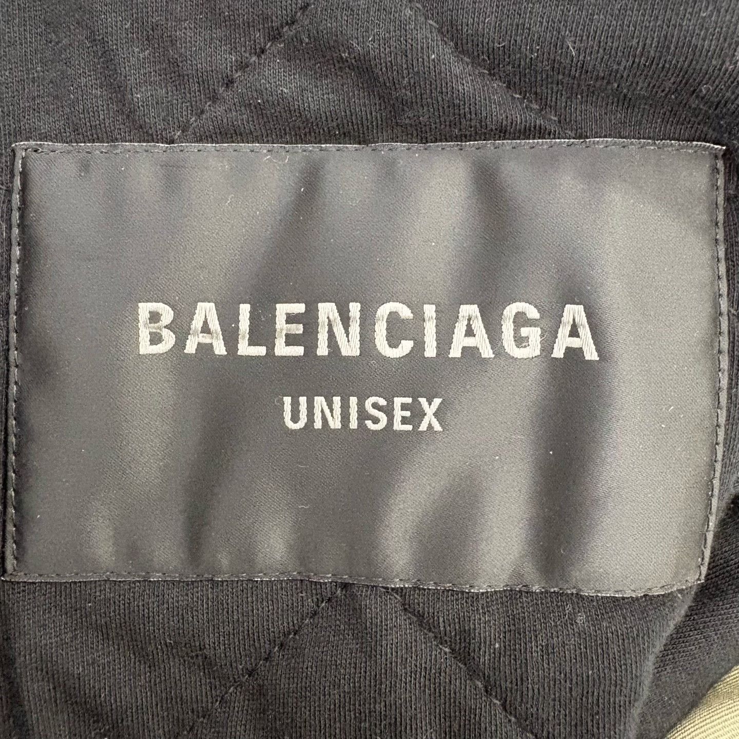 Balenciaga Balenciaga Khaki lapel workwear padded jacket| Size S / US 4 / IT 40 - 3 Thumbnail