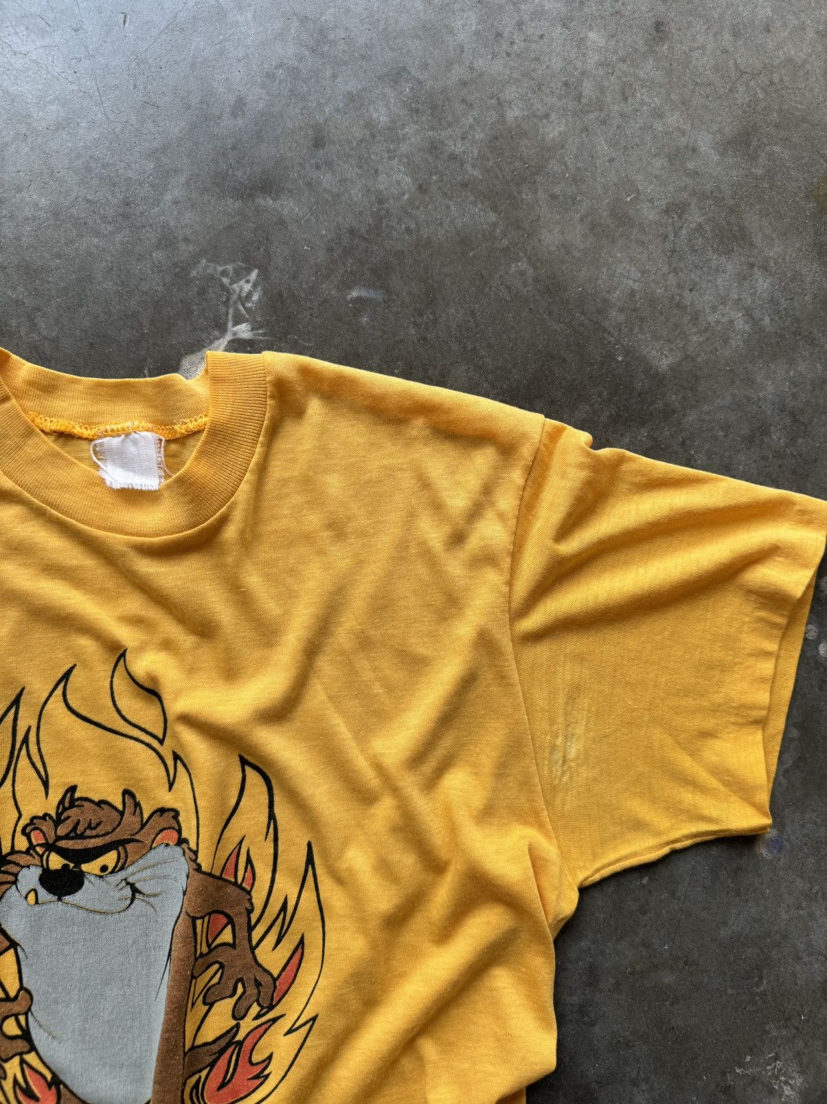 Vintage × Warner Bros Vintage 70’s Tasmanian Devil Graphic Tee Warner Bros Graphic Size US L / EU 52-54 / 3 - 4 Thumbnail