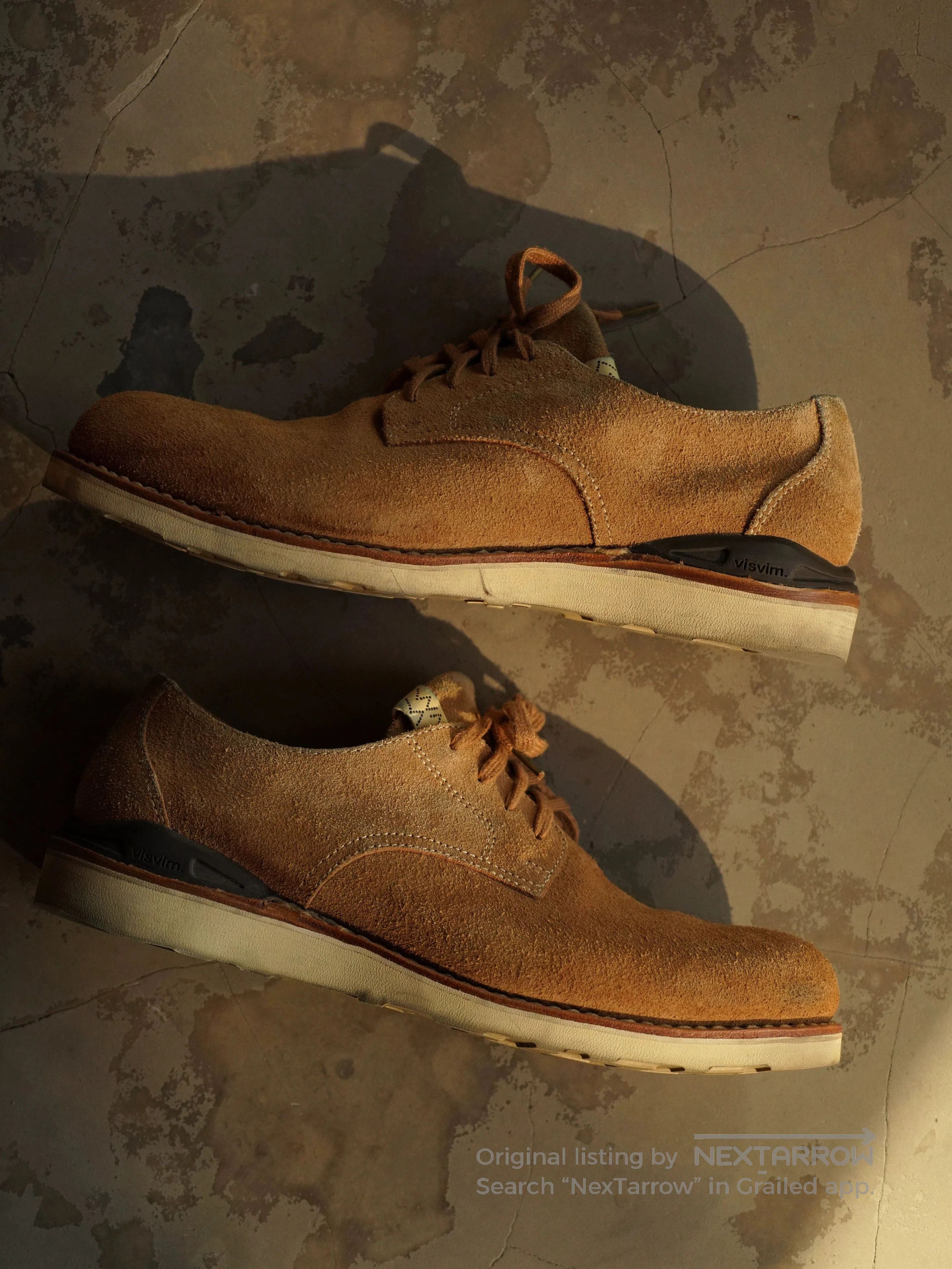 Visvim visvim virgil plain toe-folk low-top shoes. Size US 11 / EU 44 - 1 Thumbnail