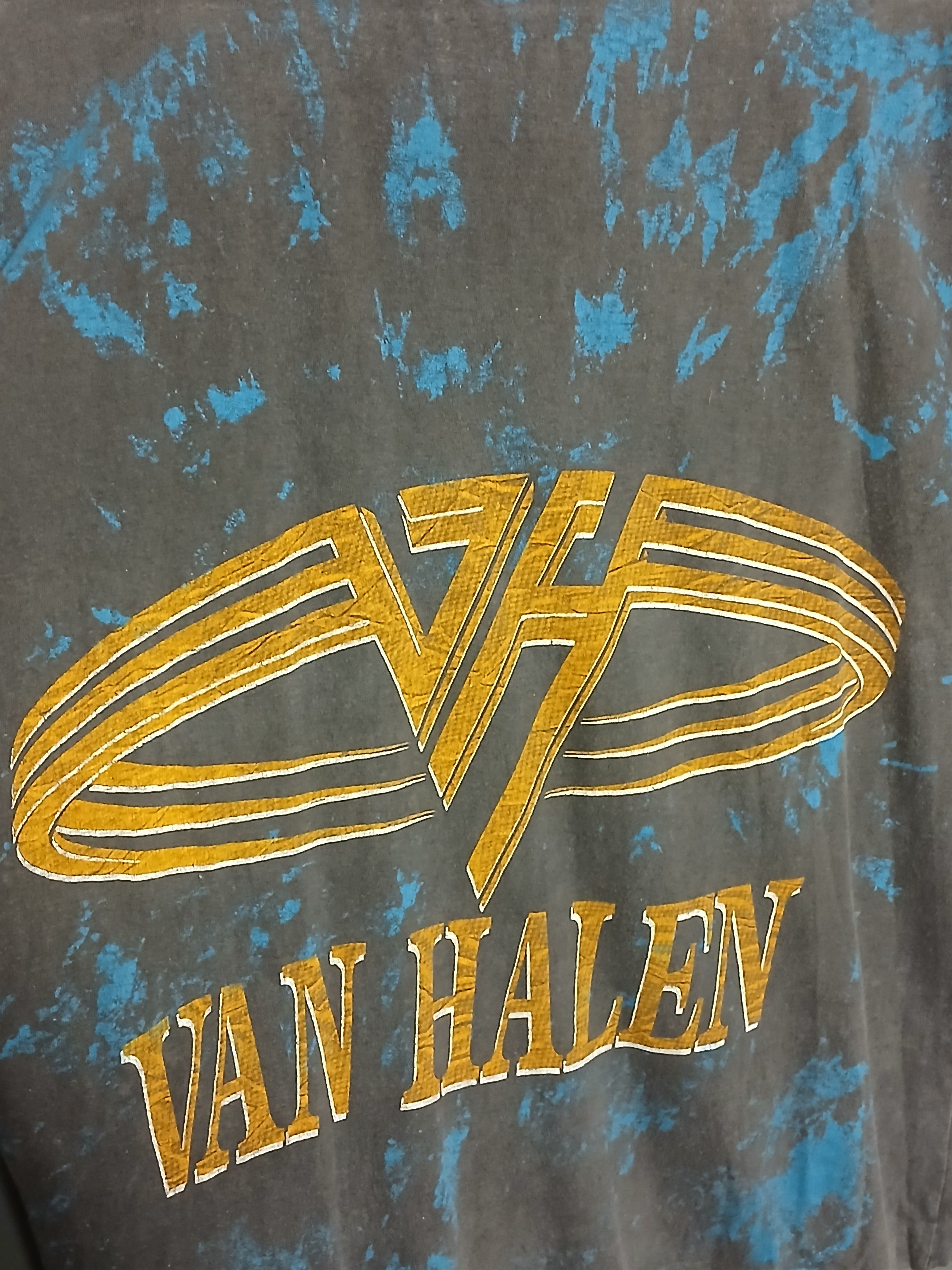 Band Tees × Vintage Vintage Van Halen Single Stitch T-Shirt Size US M / EU 48-50 / 2 - 4 Thumbnail