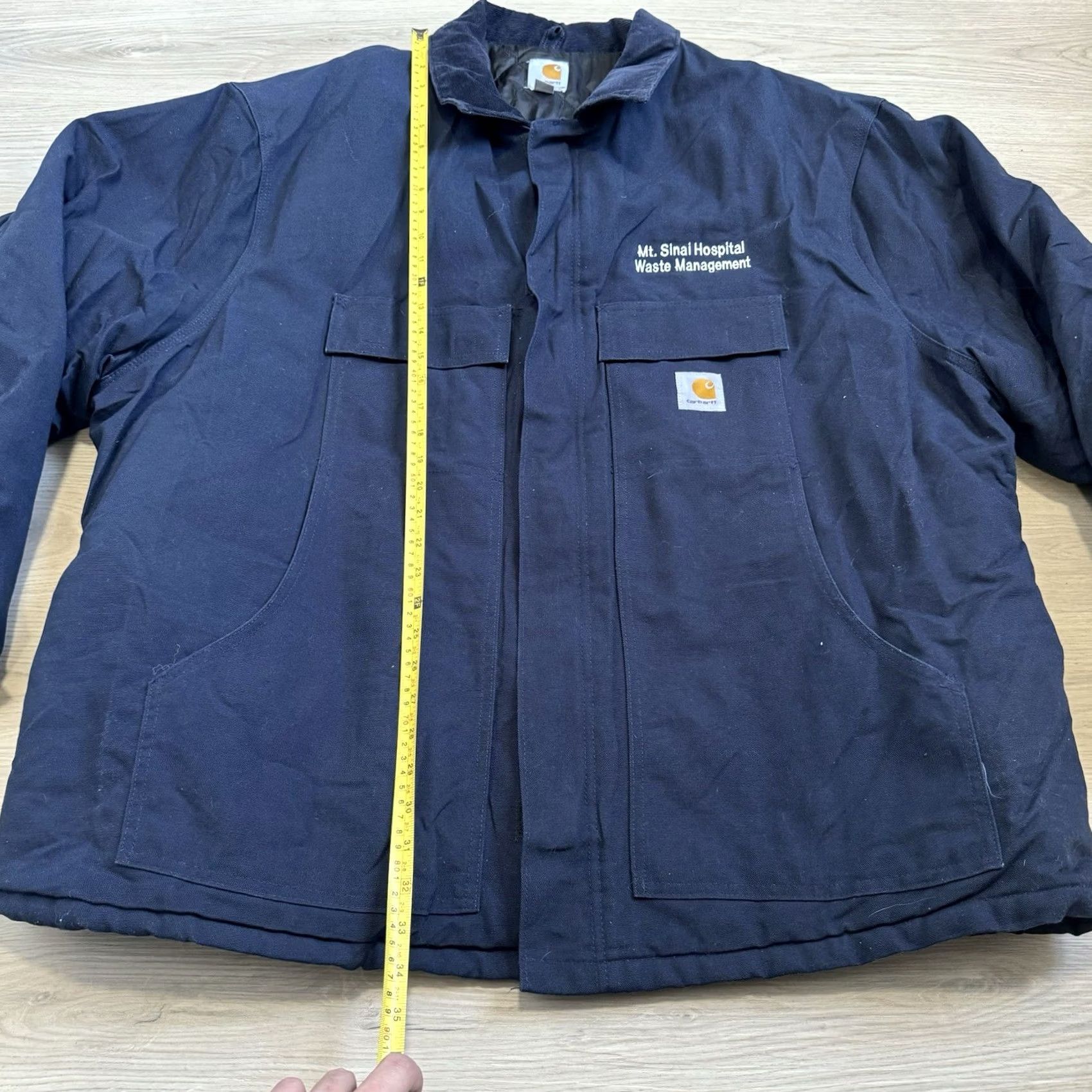 Carhartt VINTAGE Carhartt Jacket Coat Workwear Bomber Quilt Lined 4XL Dark Blue C003 DNY Men’s Size 4XL Size US XXL / EU 58 / 5 - 5 Thumbnail