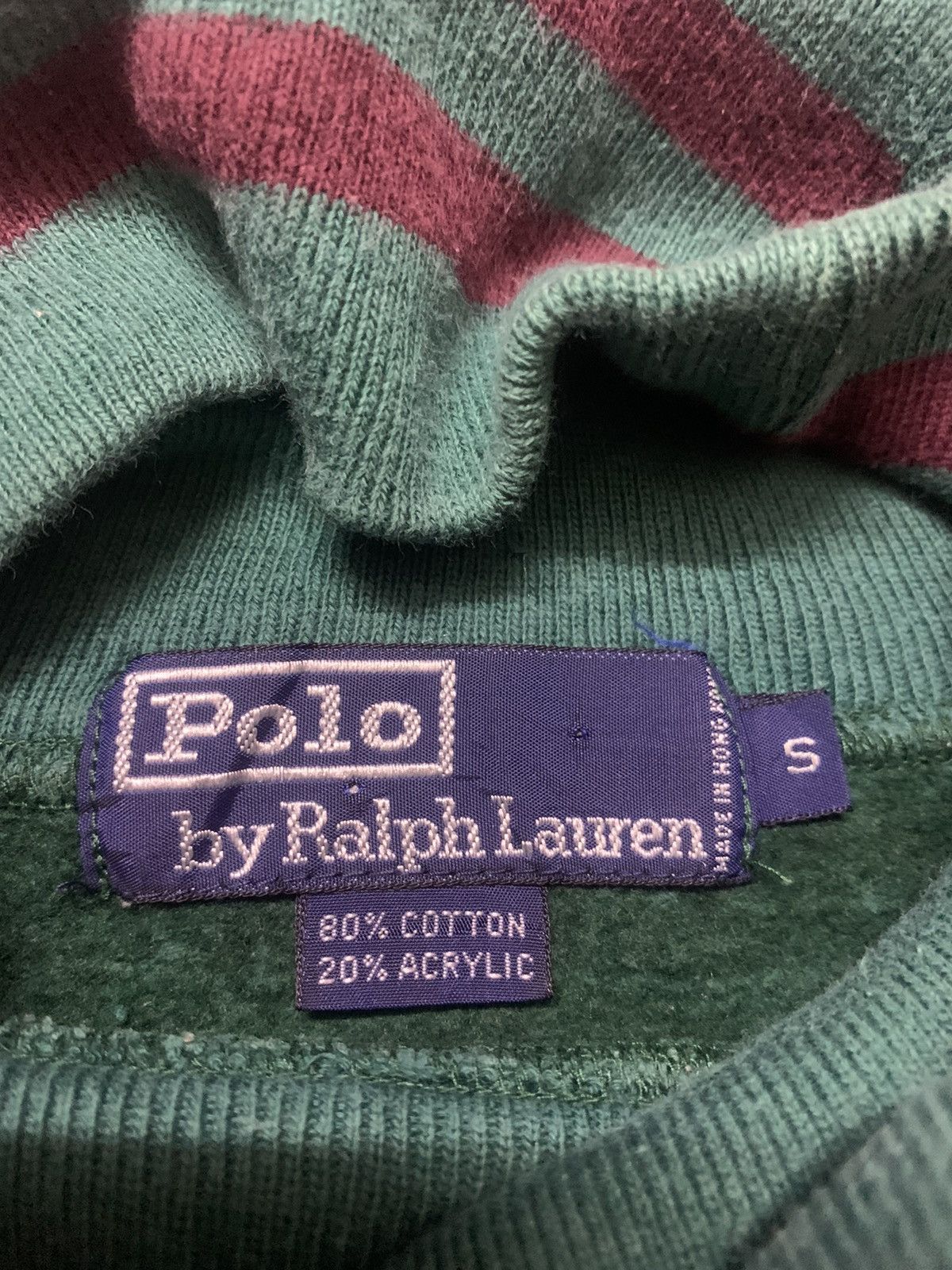 Ralph Lauren Vintage PRLC Turtleneck Sweatshirt Size US M / EU 48-50 / 2 - 8 Thumbnail