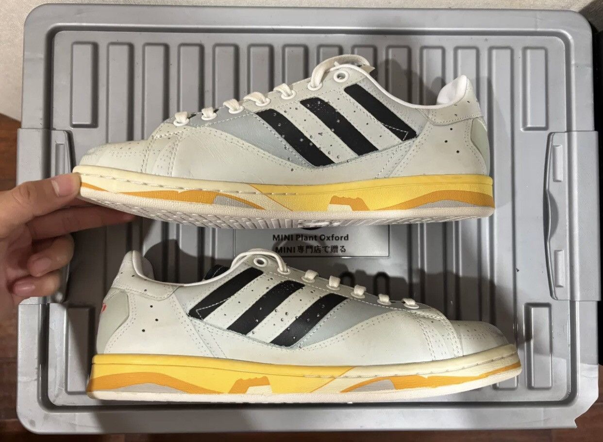 Raf Simons Raf Simons x Adidas RS Microppacer Trompe L'oeil Board Shoes Size US 10 / EU 43 - 5 Thumbnail