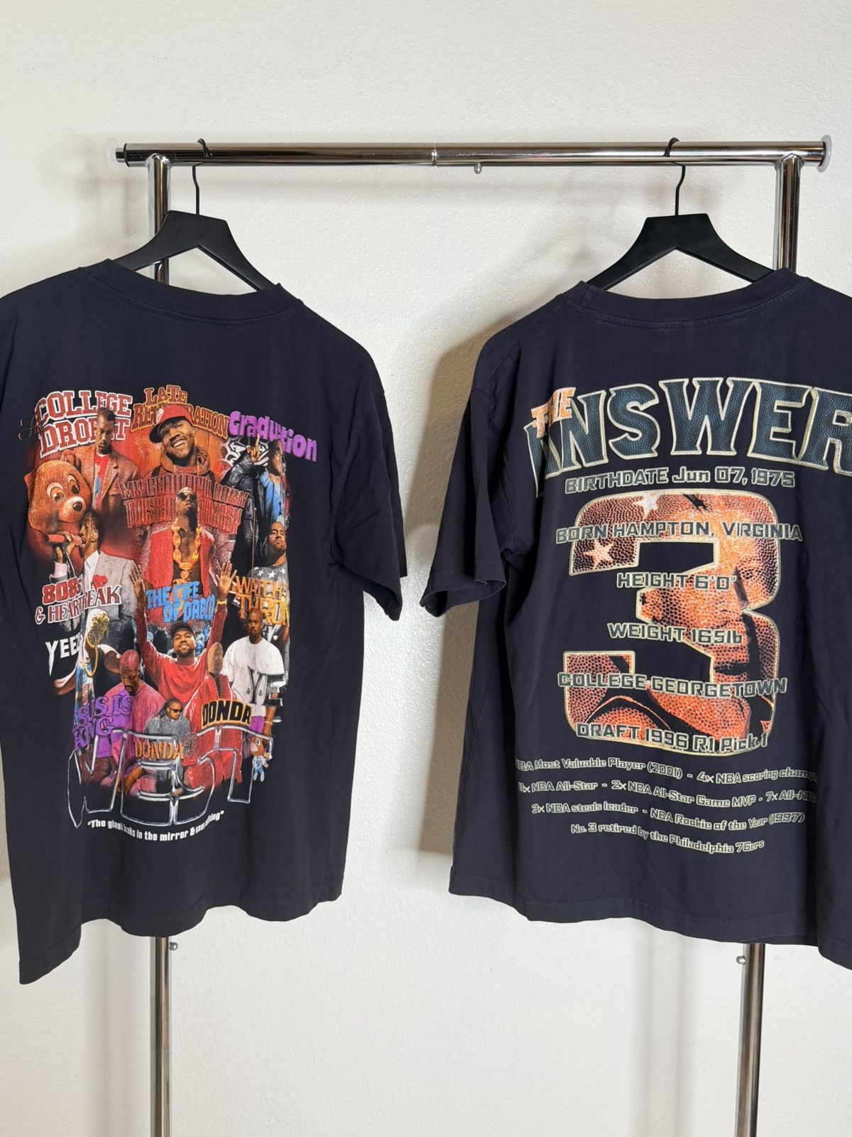 Marino Morwood Kanye West + Allen Iverson 2 pack shirts Size US L / EU 52-54 / 3 - 2 Thumbnail