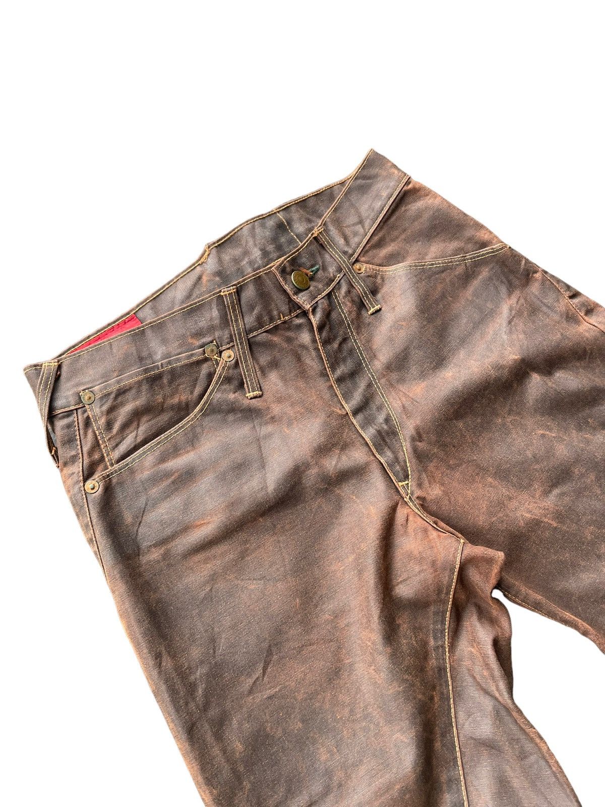 Levi's Vintage & Rare Levis Red Narrow Pant Size US 30 / EU 46 - 4 Thumbnail