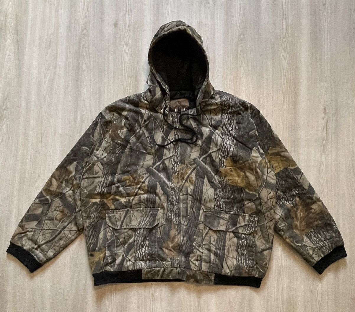 Realtree Vintage Game Winner Realtree Hardwoods Jacket W/ Hood Sz 2XL Size US XXL / EU 58 / 5 - 3 Thumbnail