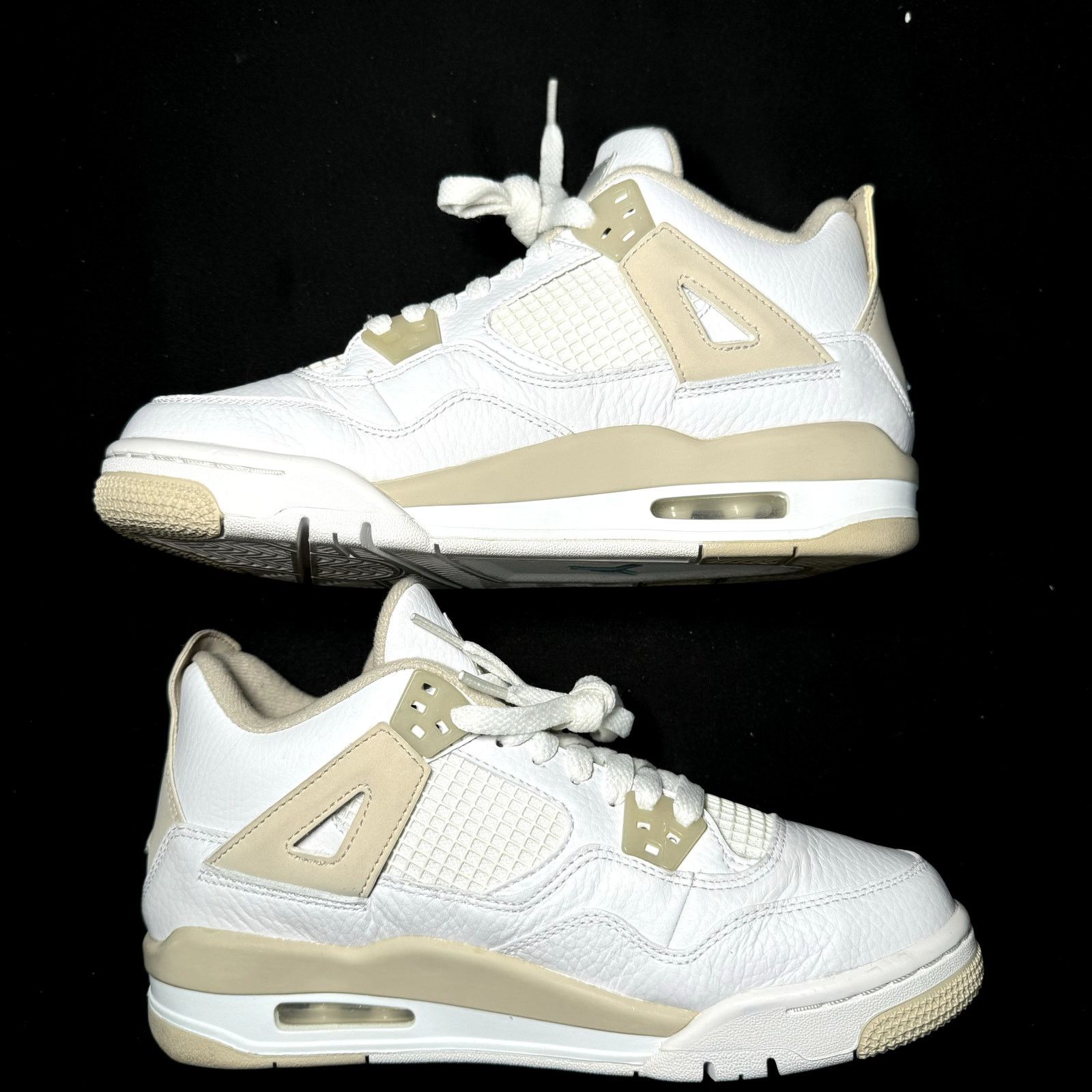 Jordan Brand × Nike Size 6 - Nike Air Jordan 4 Retro GS Linen 2017 Men's Shoes Size US 6 / EU 39 - 3 Thumbnail