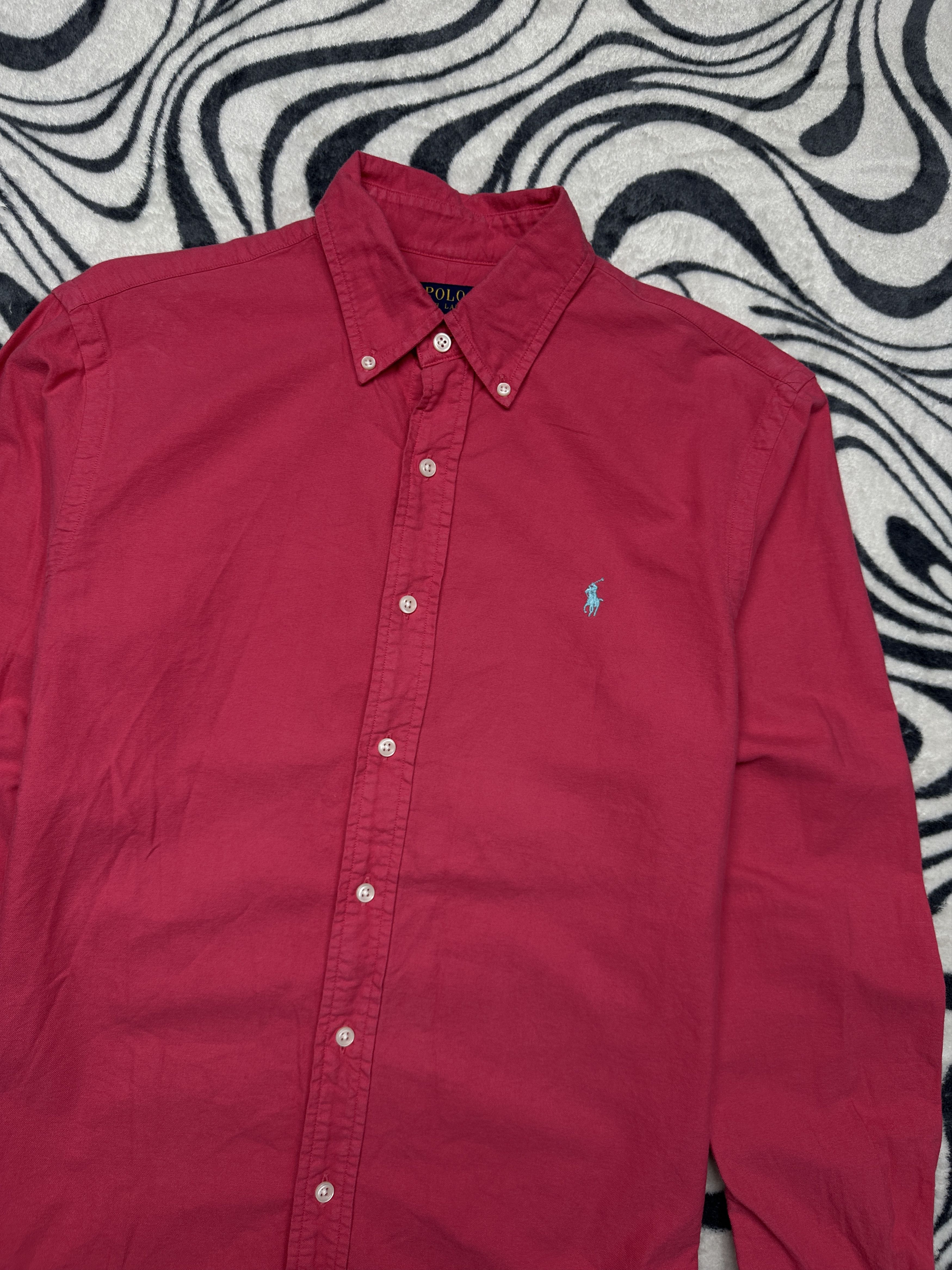 Polo Ralph Lauren Polo Ralph Lauren Mens Long Sleeve Shirt Size US M / EU 48-50 / 2 - 2 Thumbnail