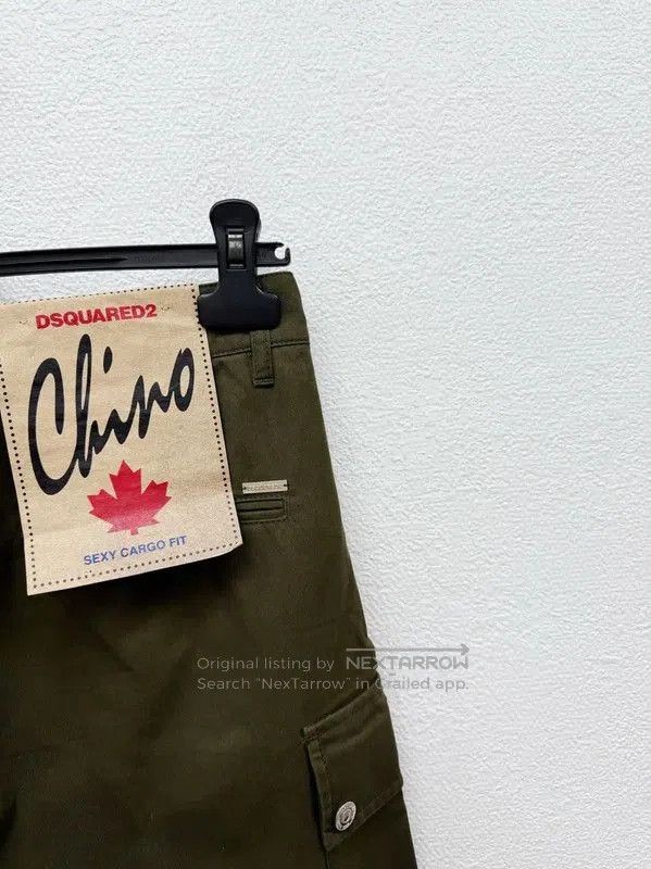 Dsquared2 DSQUARED2 Men's Casual Pants in Military Green . Size US 26 / EU 42 - 5 Thumbnail