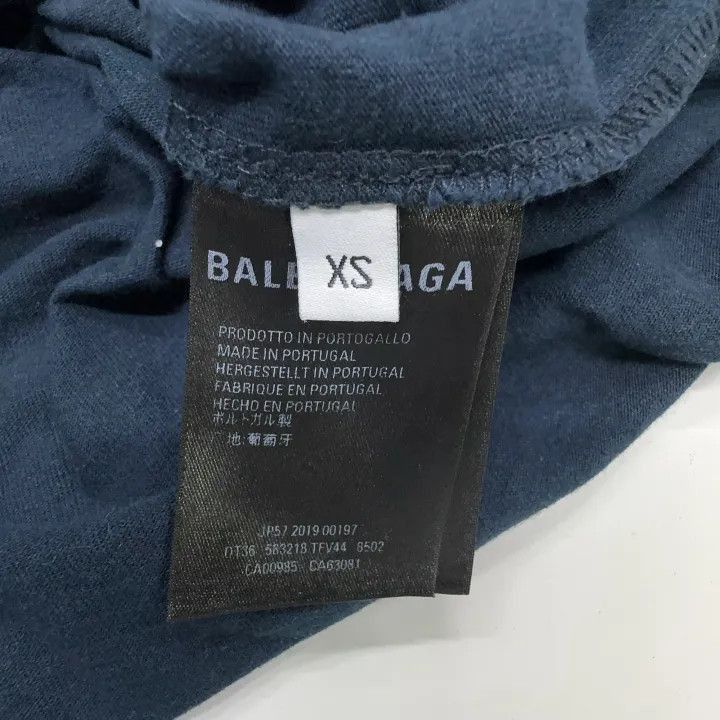 Balenciaga Balenciaga Balenciaga Logo Cotton Crew Neck TShirt -2507 Size US XS / EU 42 / 0 - 1 Thumbnail