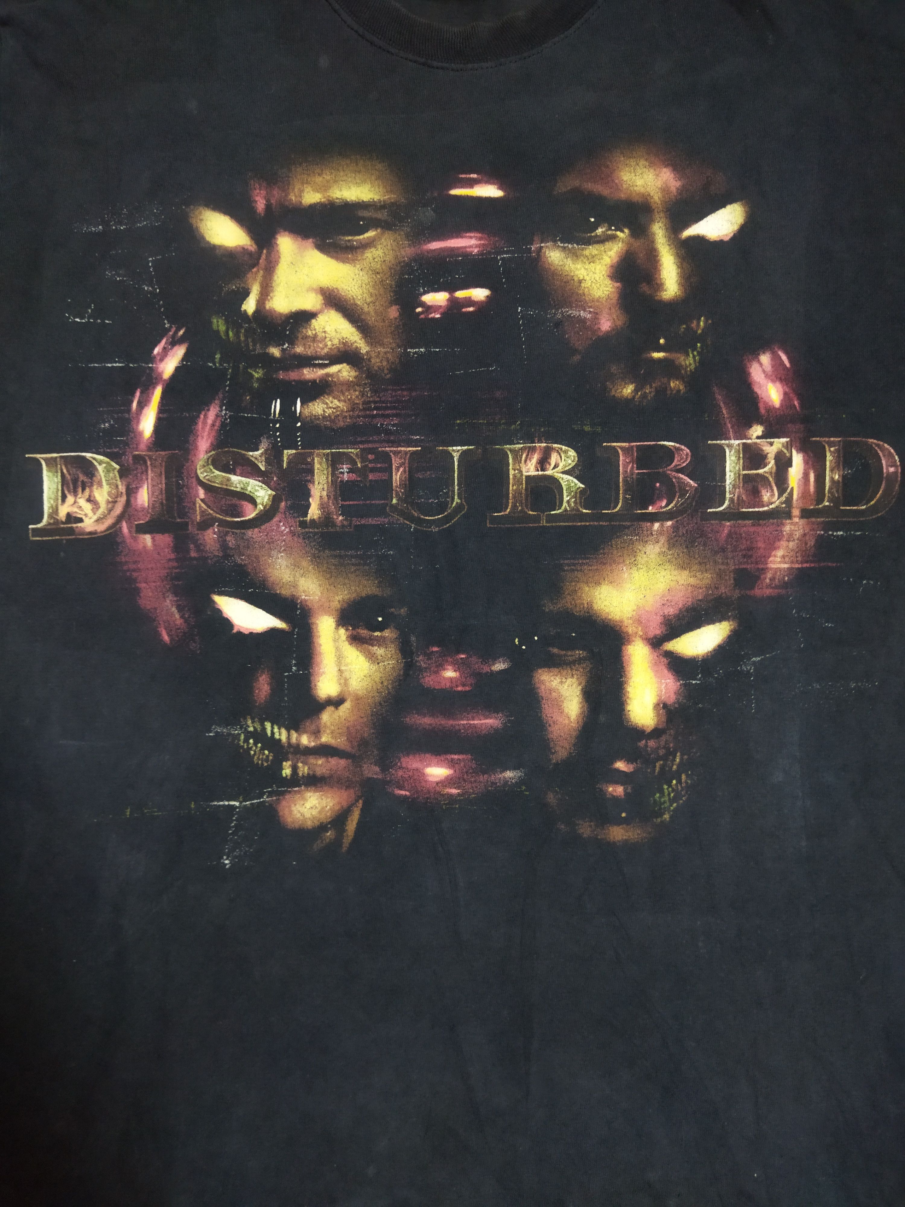 Band Tees 2008 Disturbed Tour Tee Size US L / EU 52-54 / 3 - 3 Thumbnail