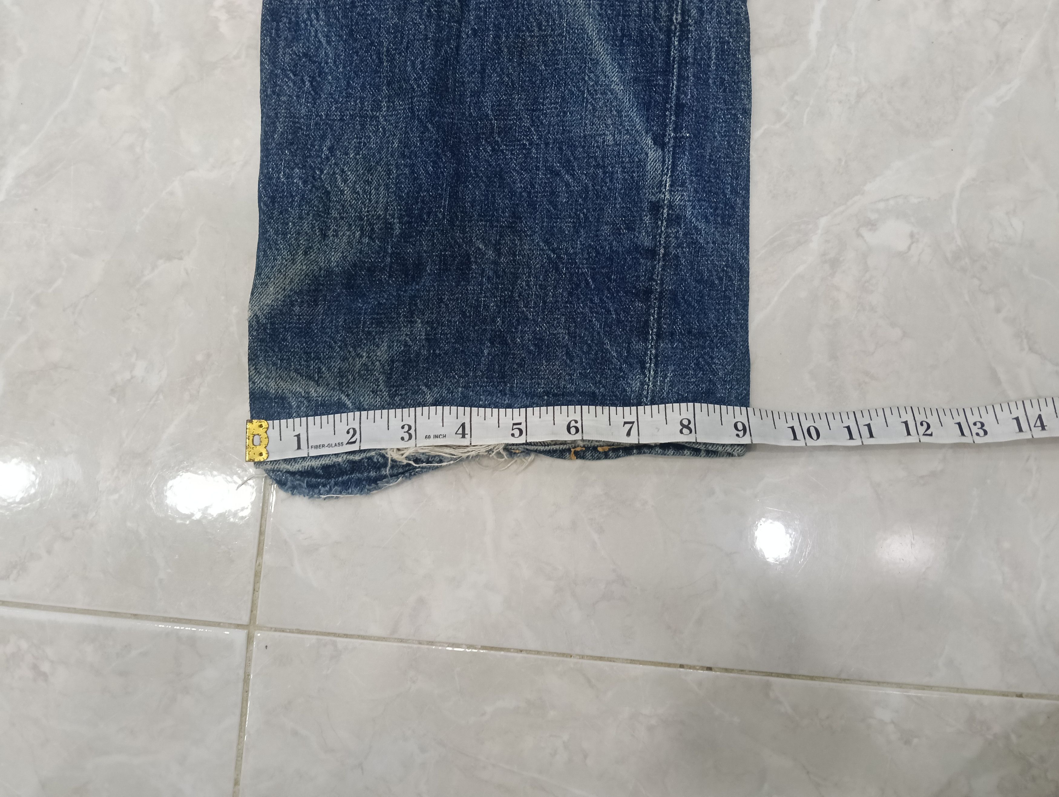 Skull Jeans by an Alchemist Sick Skull Jeans Selvedge Size US 31 - 18 Thumbnail