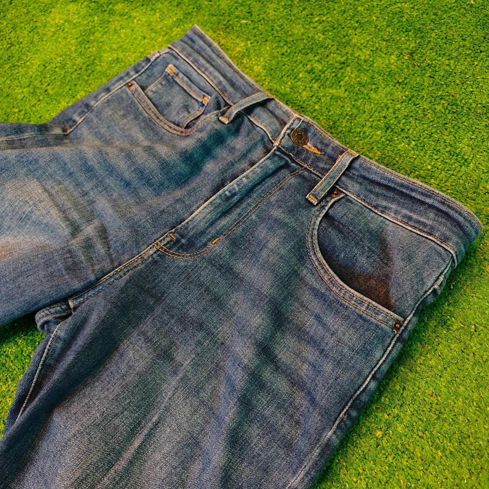 Levi's Levi's 721 Jeans Womens 28 blue high rise skinny denim Size 28" / US 6 / IT 42 - 10 Thumbnail