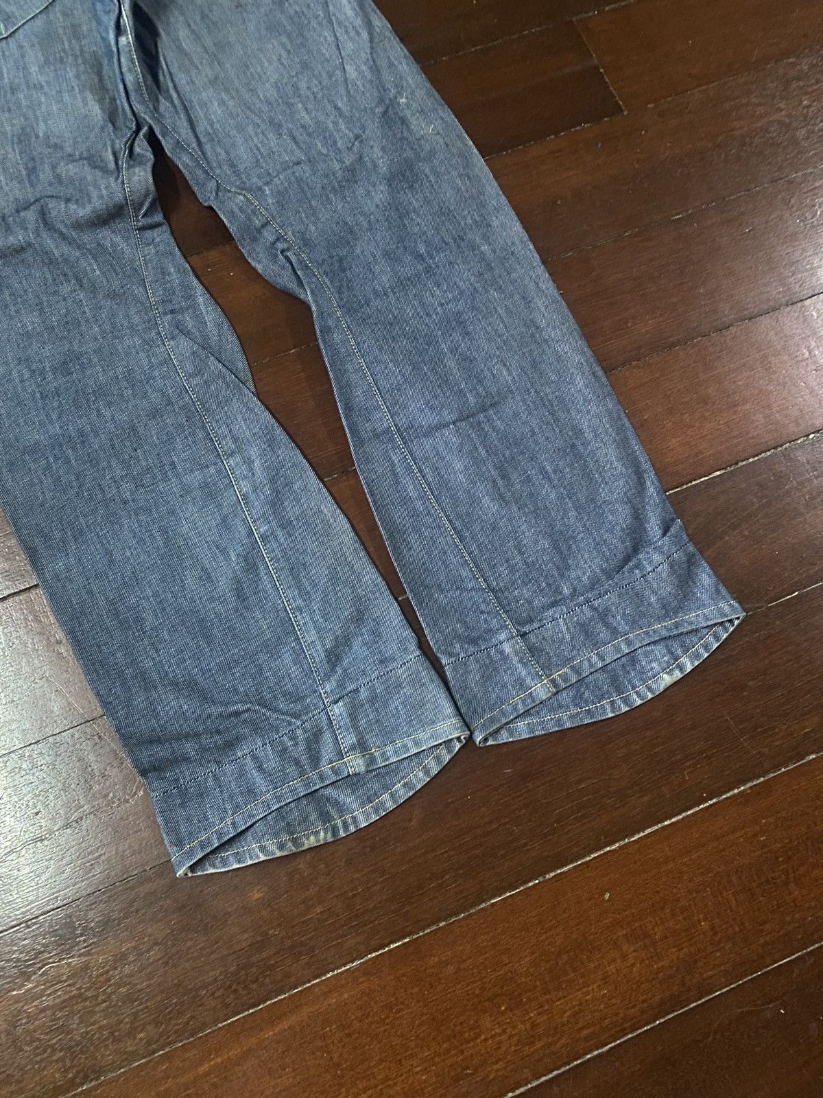 Japanese Brand × Levi's VINTAGE Y2K LEVIS Limited Edition Engineered SILVER Size US 32 / EU 48 - 12 Thumbnail