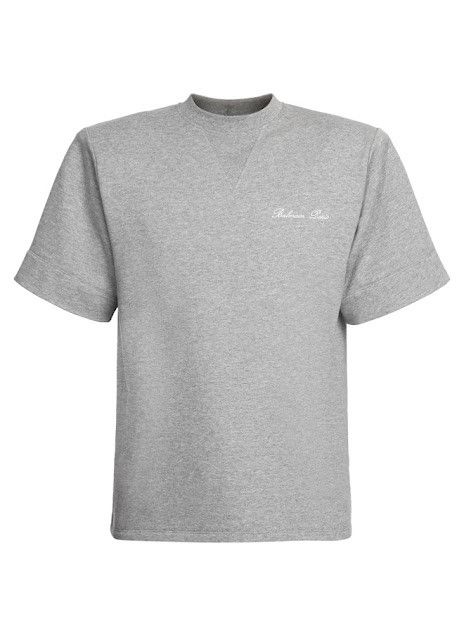 Balmain o1s1wg110925 Logo Shoulder Pads T-Shirt in Grey Size US M / EU 48-50 / 2 - 1 Preview