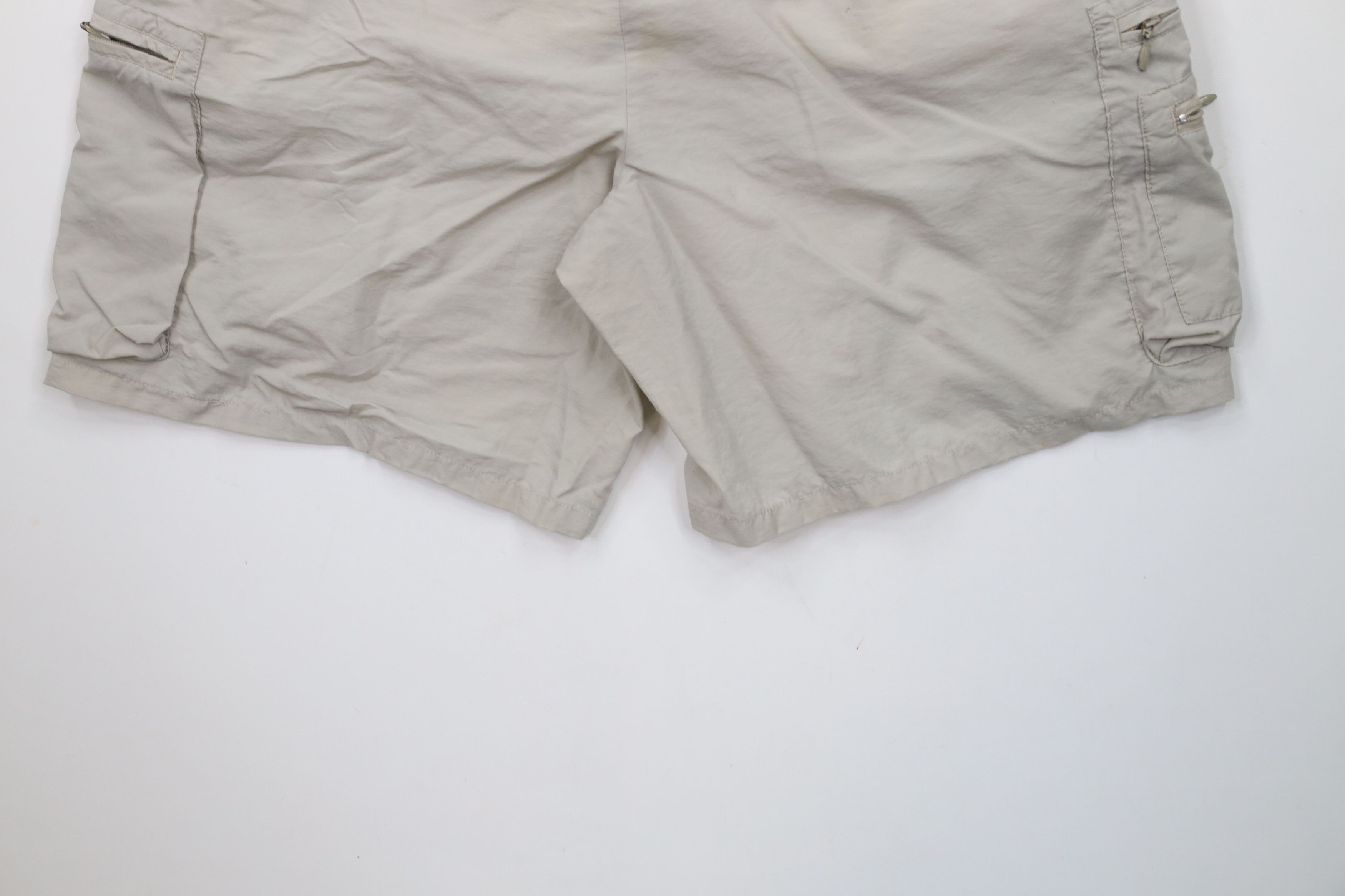 Columbia × Vintage Vintage 90s Columbia Belted Lined Above Knee Cargo Shorts Size US 34 / EU 50 - 12 Thumbnail