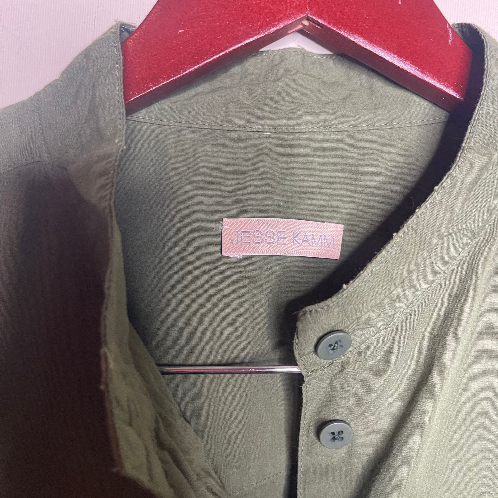 Jesse Kamm Jesse Kamm Okuda Shirt in green sz XS S Size S / US 4 / IT 40 - 2 Thumbnail