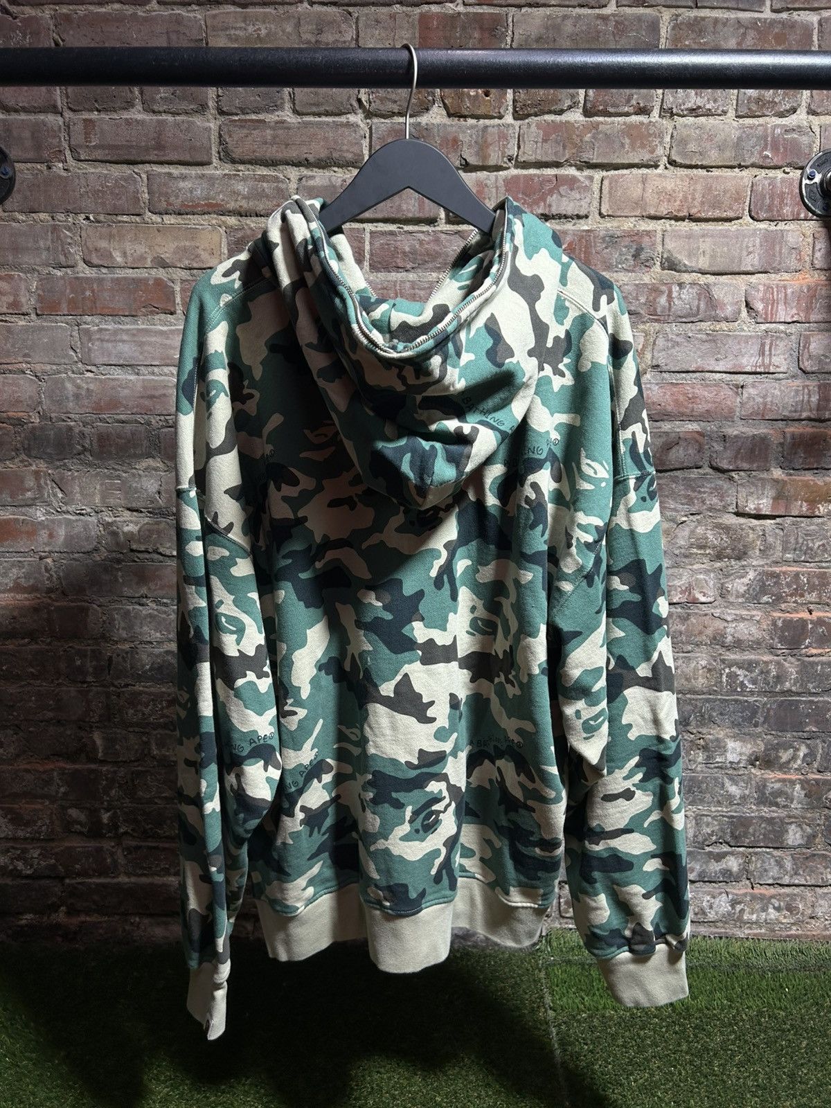 Bape BAPE Woodland Camo Full Zip-Up Size US XXL / EU 58 / 5 - 2 Thumbnail