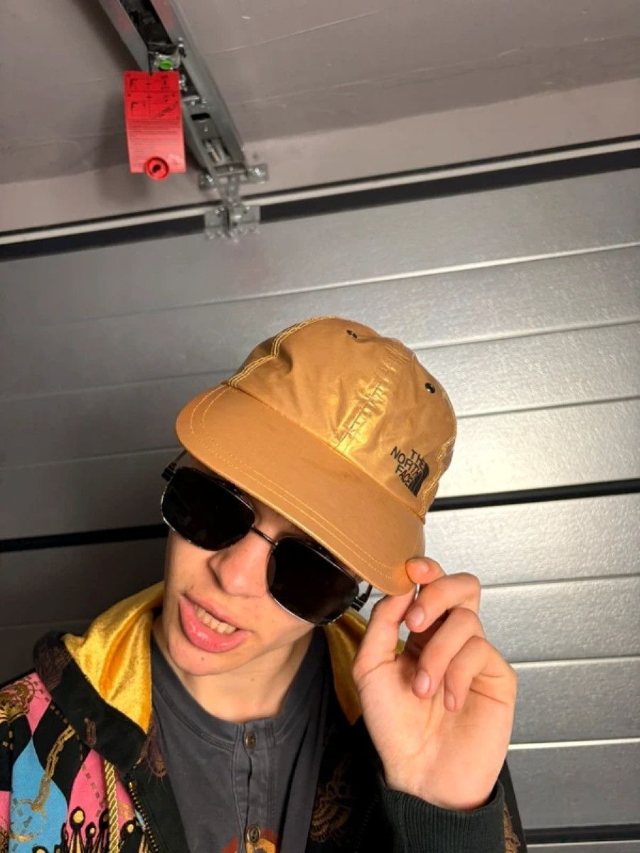 The North Face Purple Label Title: Supreme x The North Face Metallic 6-Panel Cap Gold Size ONE SIZE - 1 Thumbnail