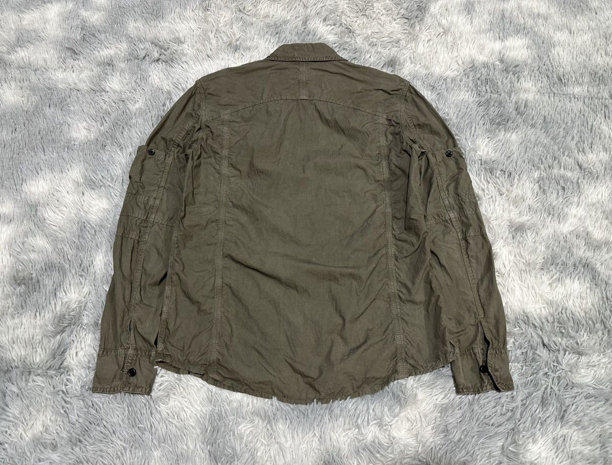 Issey Miyake 🔥Y2K Tete Homme Zipper Shirt Wrinkled Jacket Gimmick Pocket Size US M / EU 48-50 / 2 - 9 Thumbnail