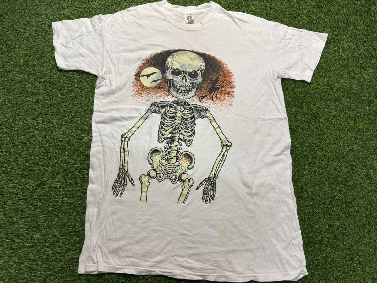 If Six Was Nine × Vintage assorted tshirt - skeleton glow in dark tee Size US XL / EU 56 / 4 - 1 Thumbnail