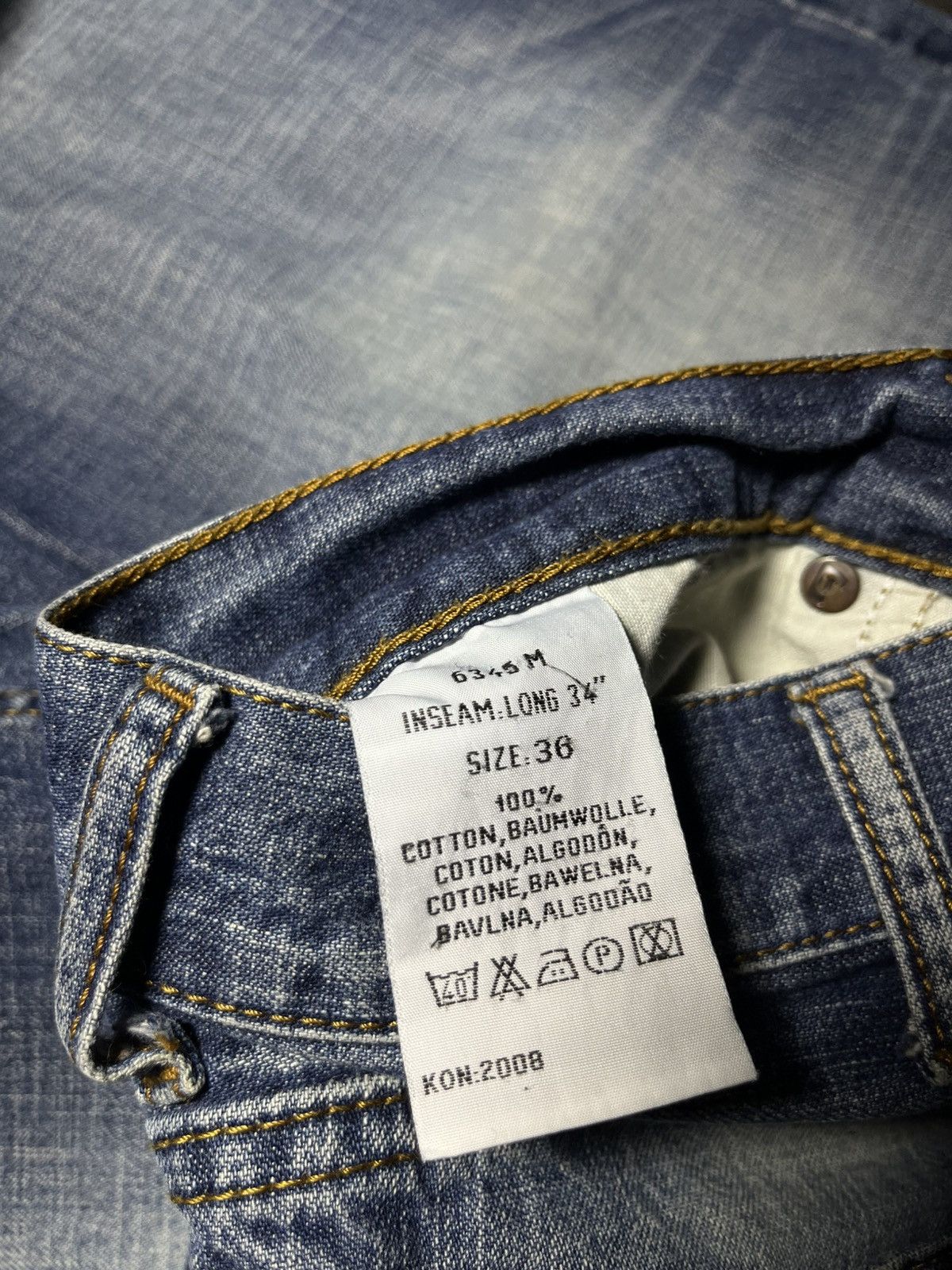Hysteric Glamour VINTAGE 💥HYSTERIC GLAMOUR RICK OWENS STYLE JEANS 90S Size US 36 / EU 52 - 7 Thumbnail