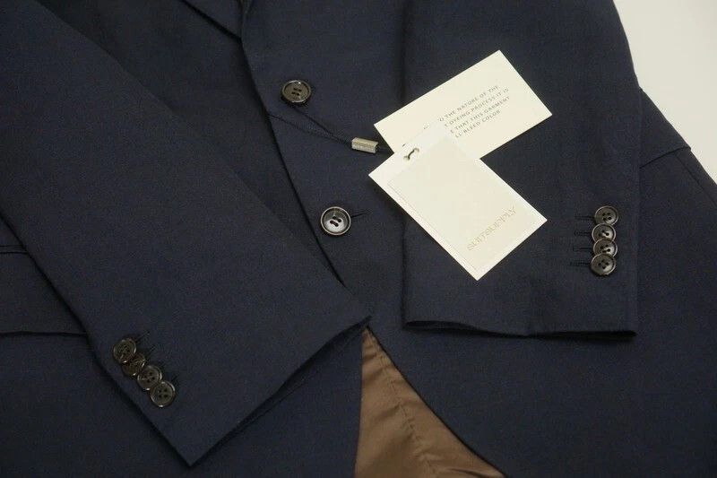 Suitsupply Men Suitspply Blazer Lazio Int Navy Wool Linen Angelico US38 Size 38R - 6 Thumbnail