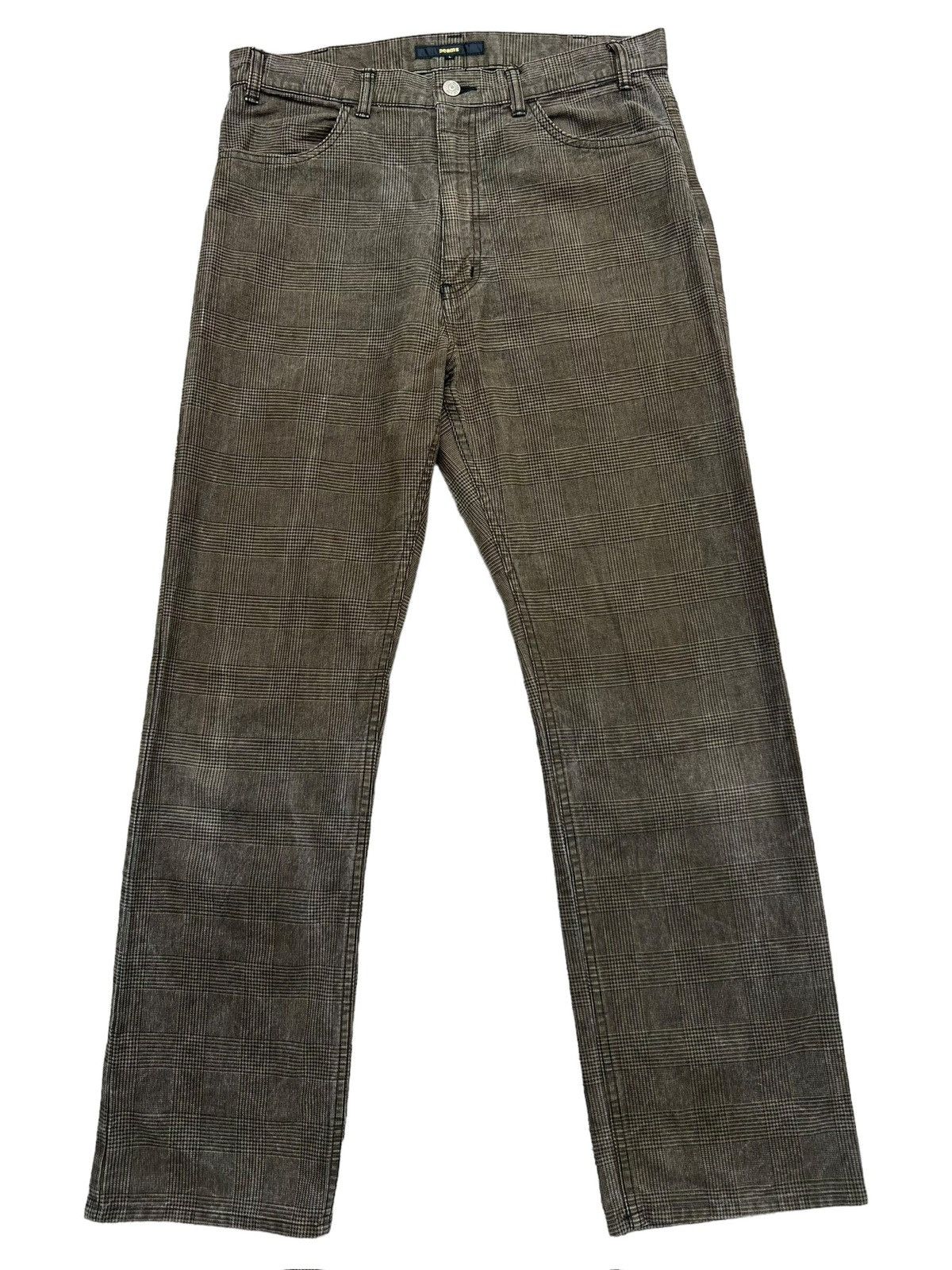 Vintage Vintage 90s Beams Plus Brown Pants Size US 33 - 1 Thumbnail