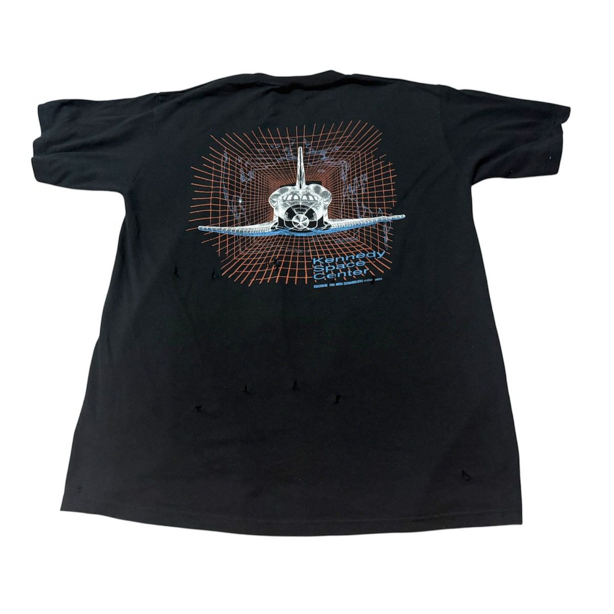 Vintage Distressed Vintage 80s NASA Mission STS-XXVI T Shirt Size US L / EU 52-54 / 3 - 2 Thumbnail