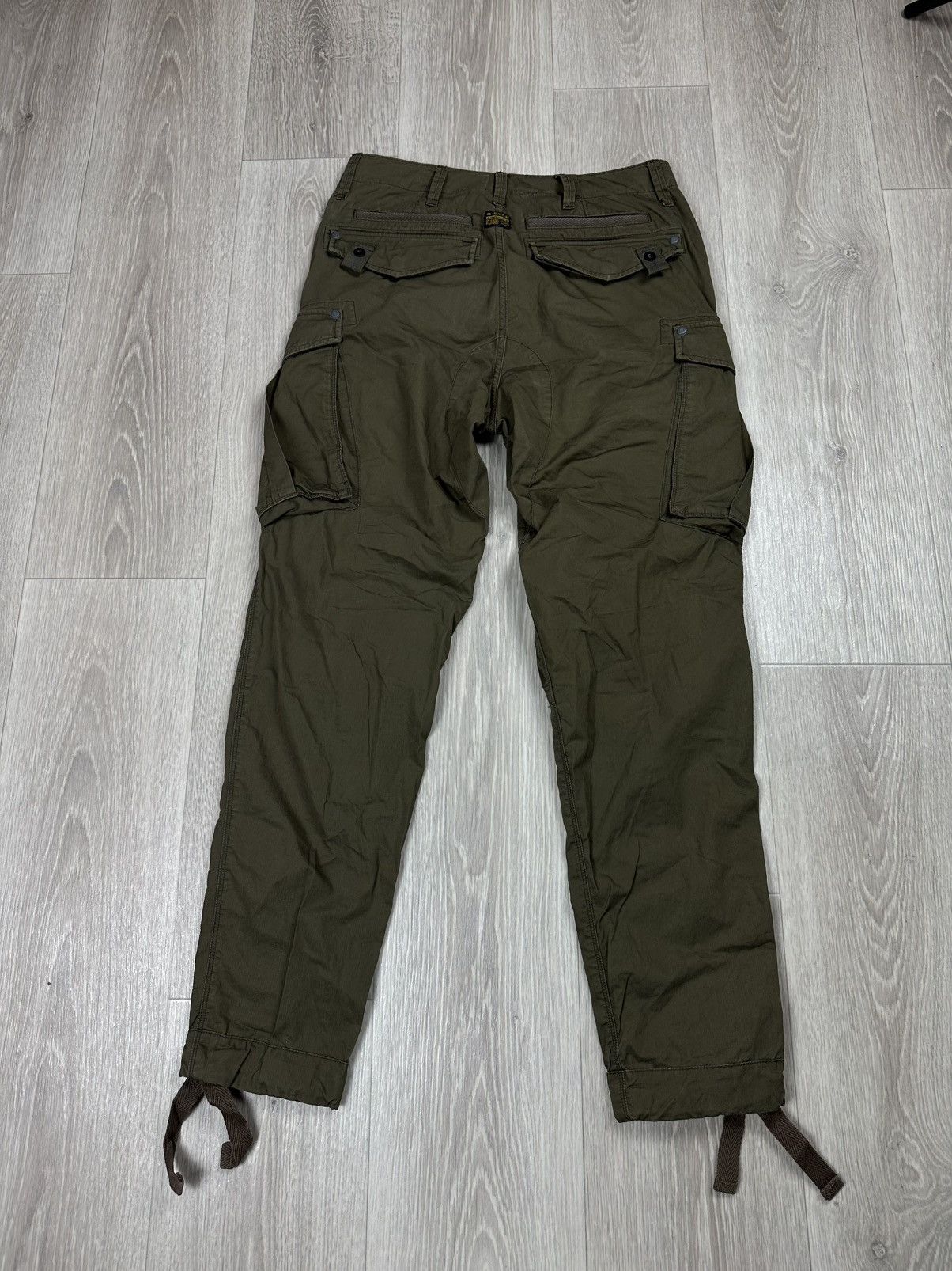G-Star RAW G STAR Cargo Green Pants Joggers Vintage Size US 30 / EU 46 - 11 Thumbnail