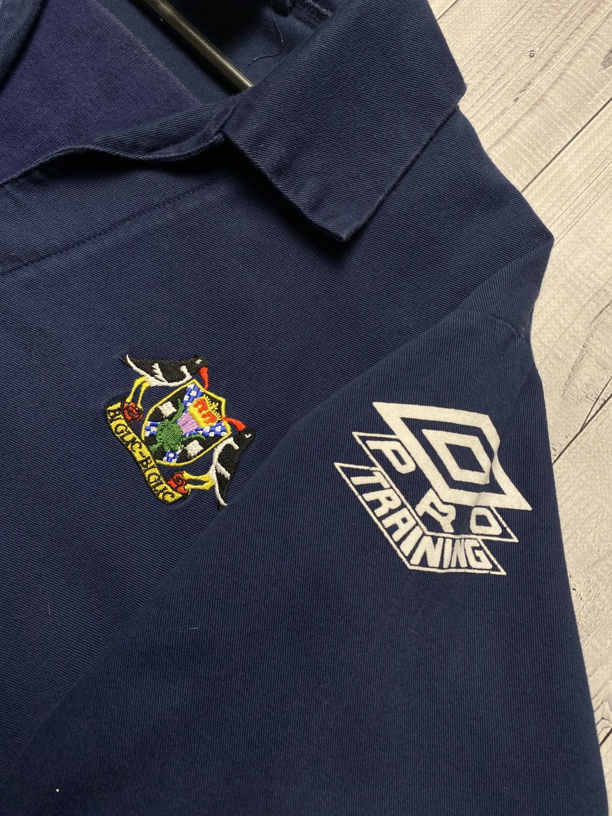 Vintage Vintage Umbro Pro polo big central logo Size US M / EU 48-50 / 2 - 2 Thumbnail