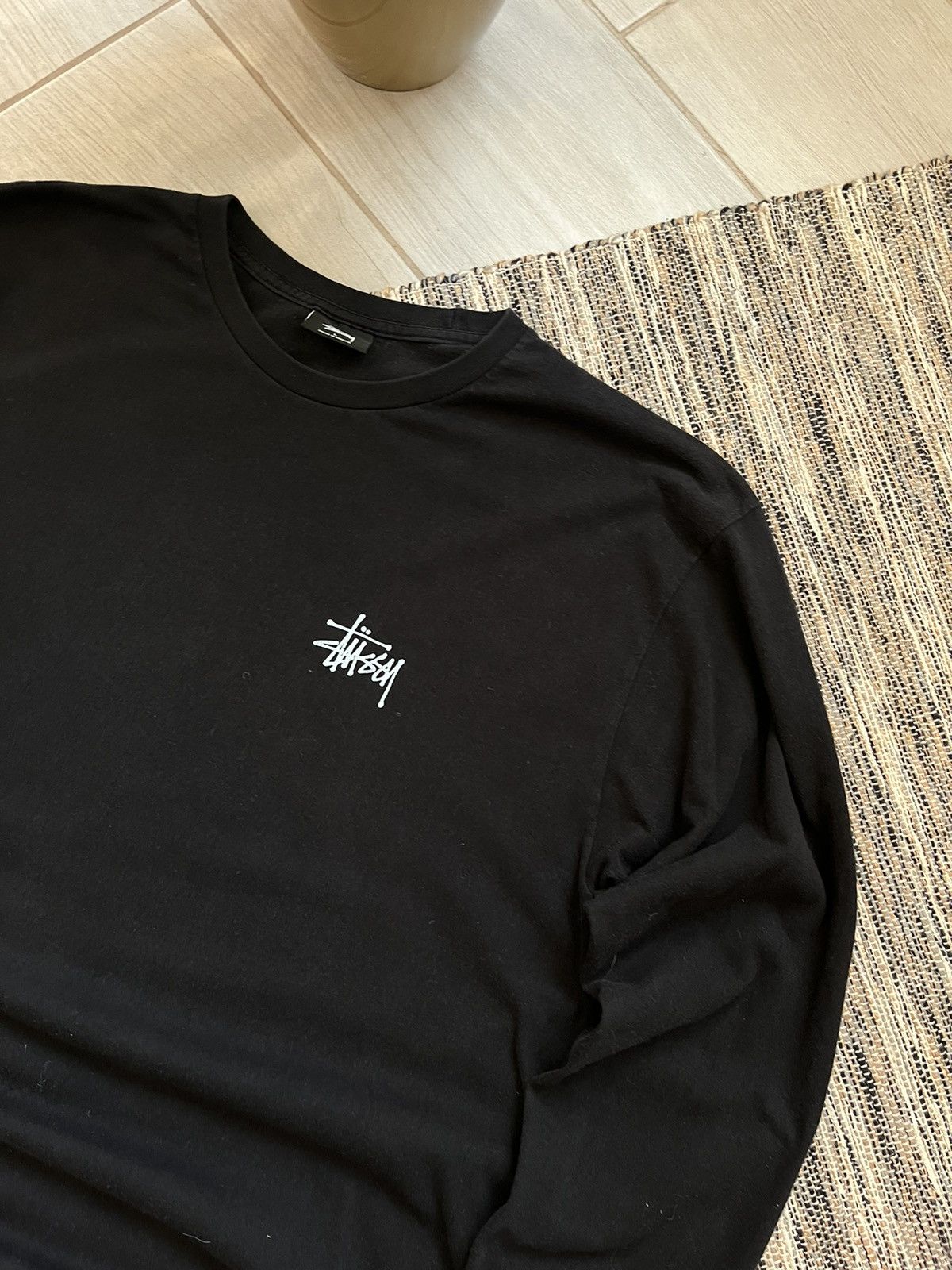 Stussy × Vintage Vintage Stussy longsleeve T-shirt logo streetwear sk8 Size US L / EU 52-54 / 3 - 6 Thumbnail