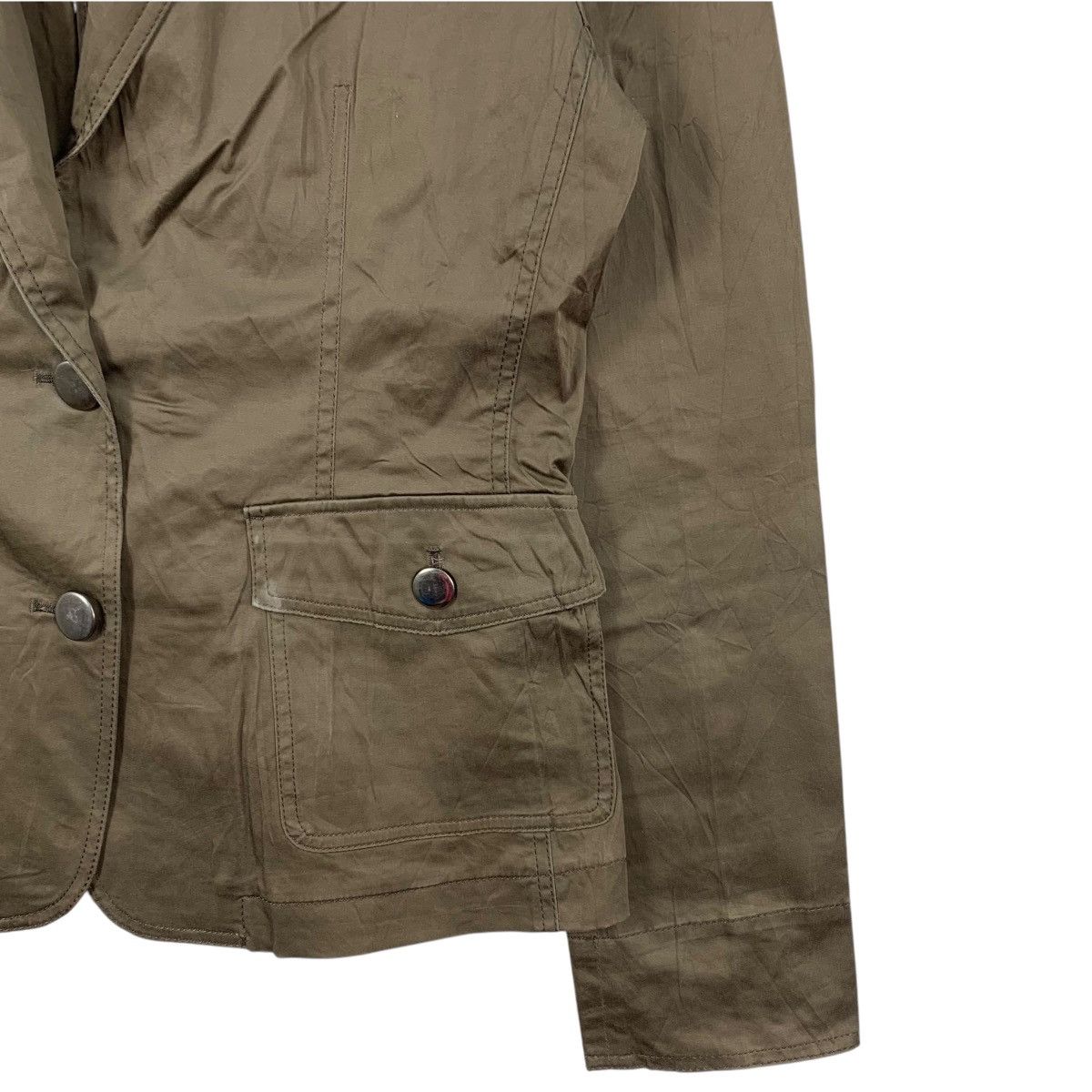Japanese Brand × Yohji Yamamoto INED by YOHJI YAMAMOTO Japanese Brand Blazer Coat Jacket Size S / US 4 / IT 40 - 6 Thumbnail