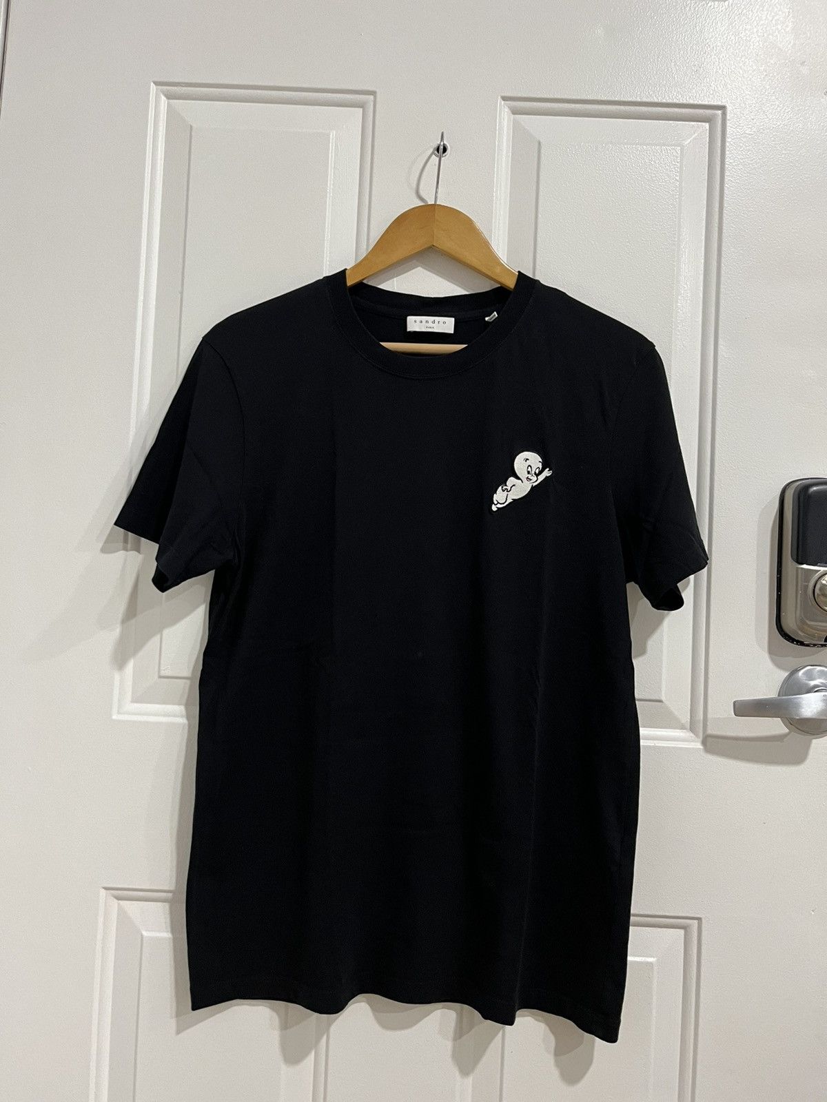 Designer × Sandro Sandro Paris x Casper The Friendly Ghost Tee Shirt Medium Size US M / EU 48-50 / 2 - 2 Thumbnail
