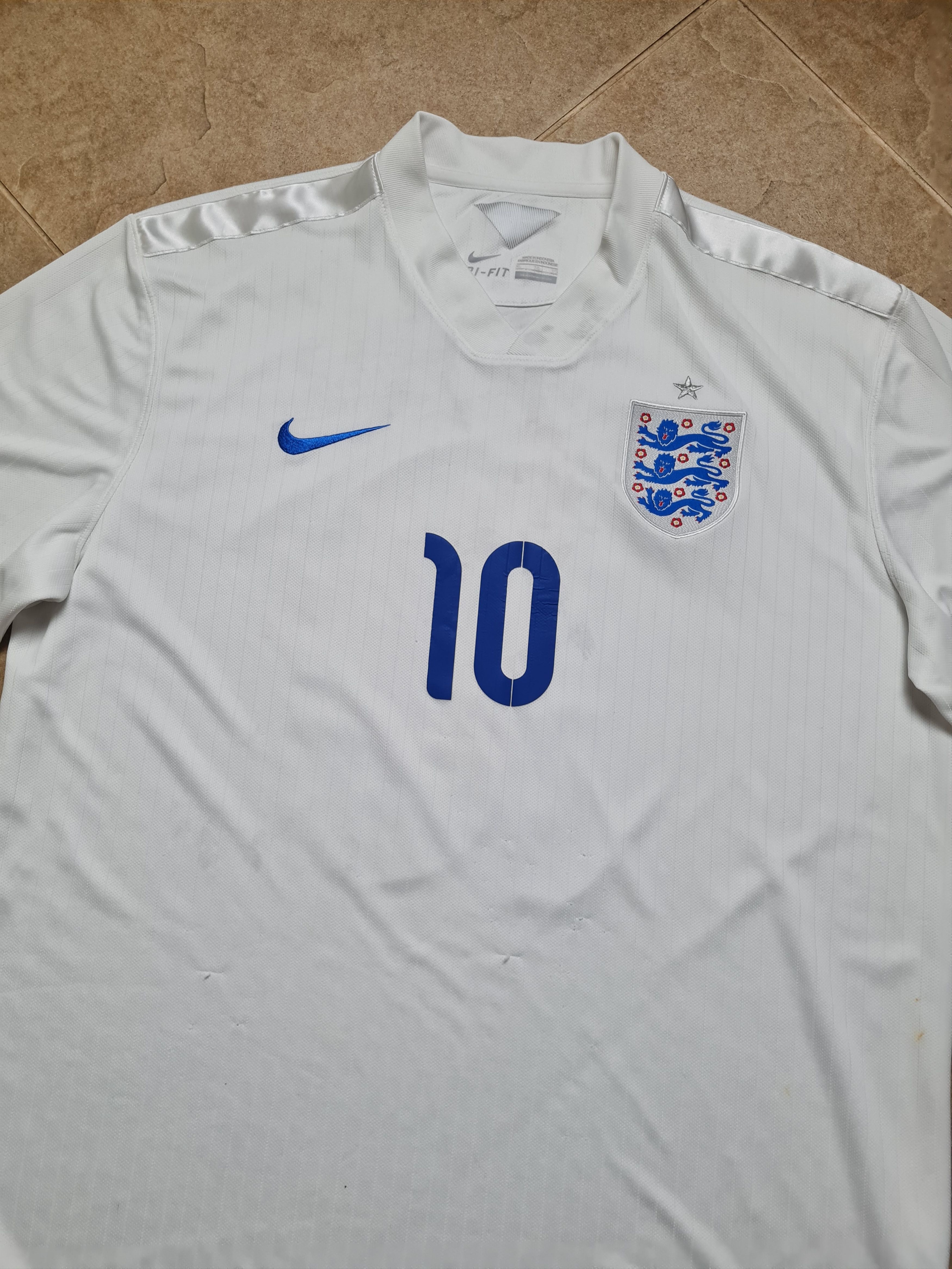 Nike England 2014 Home Football Jersey Wayne Rooney #10 Nike Size US XL / EU 56 / 4 - 2 Thumbnail