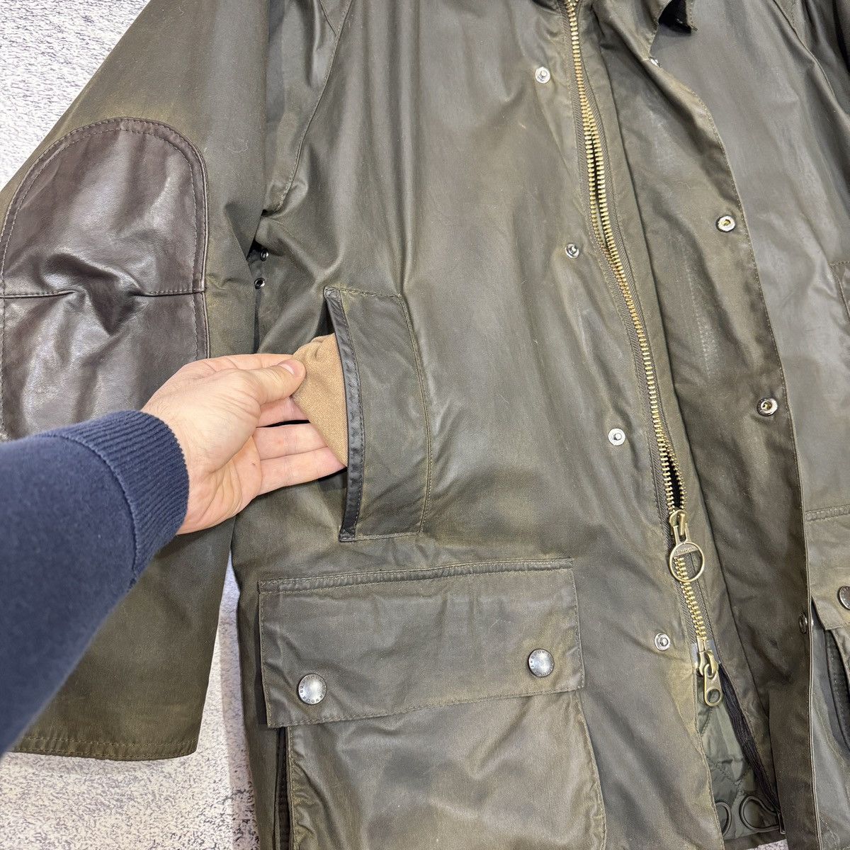 Barbour Barbour Kelsey Waxed Cotton L size Size US L / EU 52-54 / 3 - 6 Thumbnail