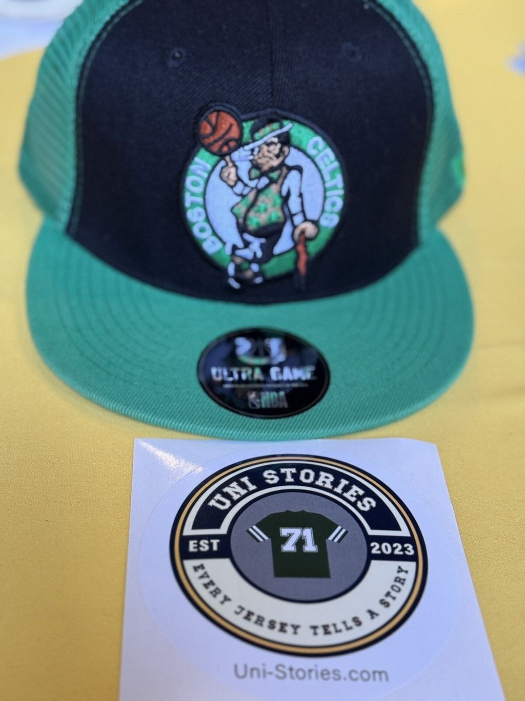 The Unbranded Brand Boston Celtics Ultra Game Snapback hat Green NEW WITH TAGS Size ONE SIZE - 1 Thumbnail