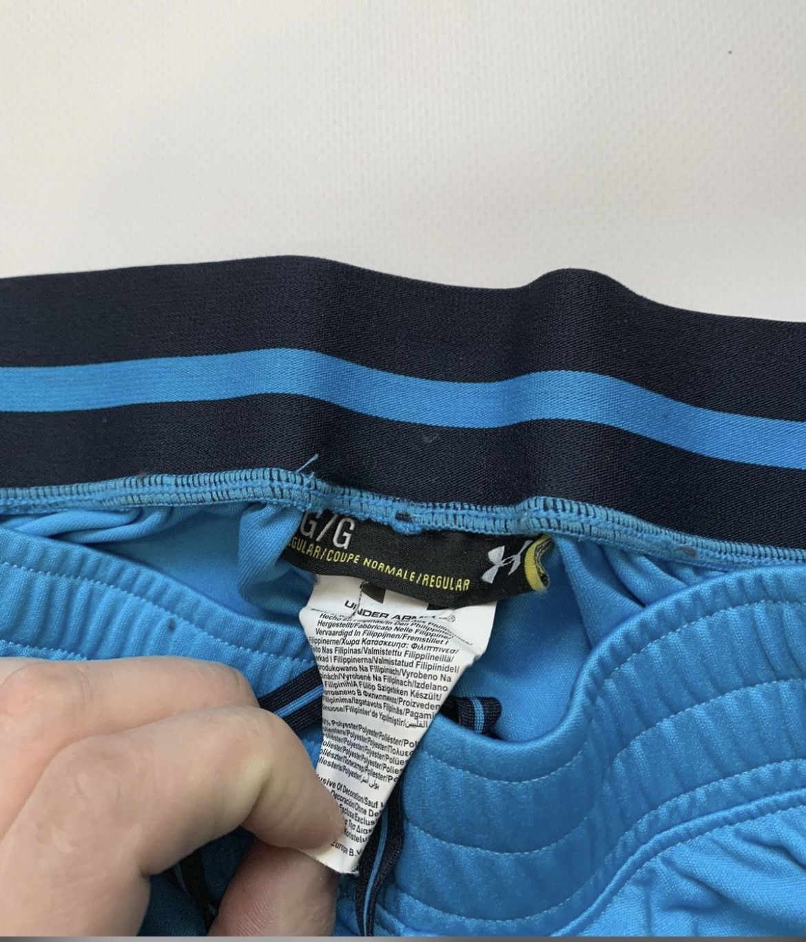 Under Armour Under Armour Tottenham Blue Shorts Size US 34 / EU 50 - 4 Thumbnail