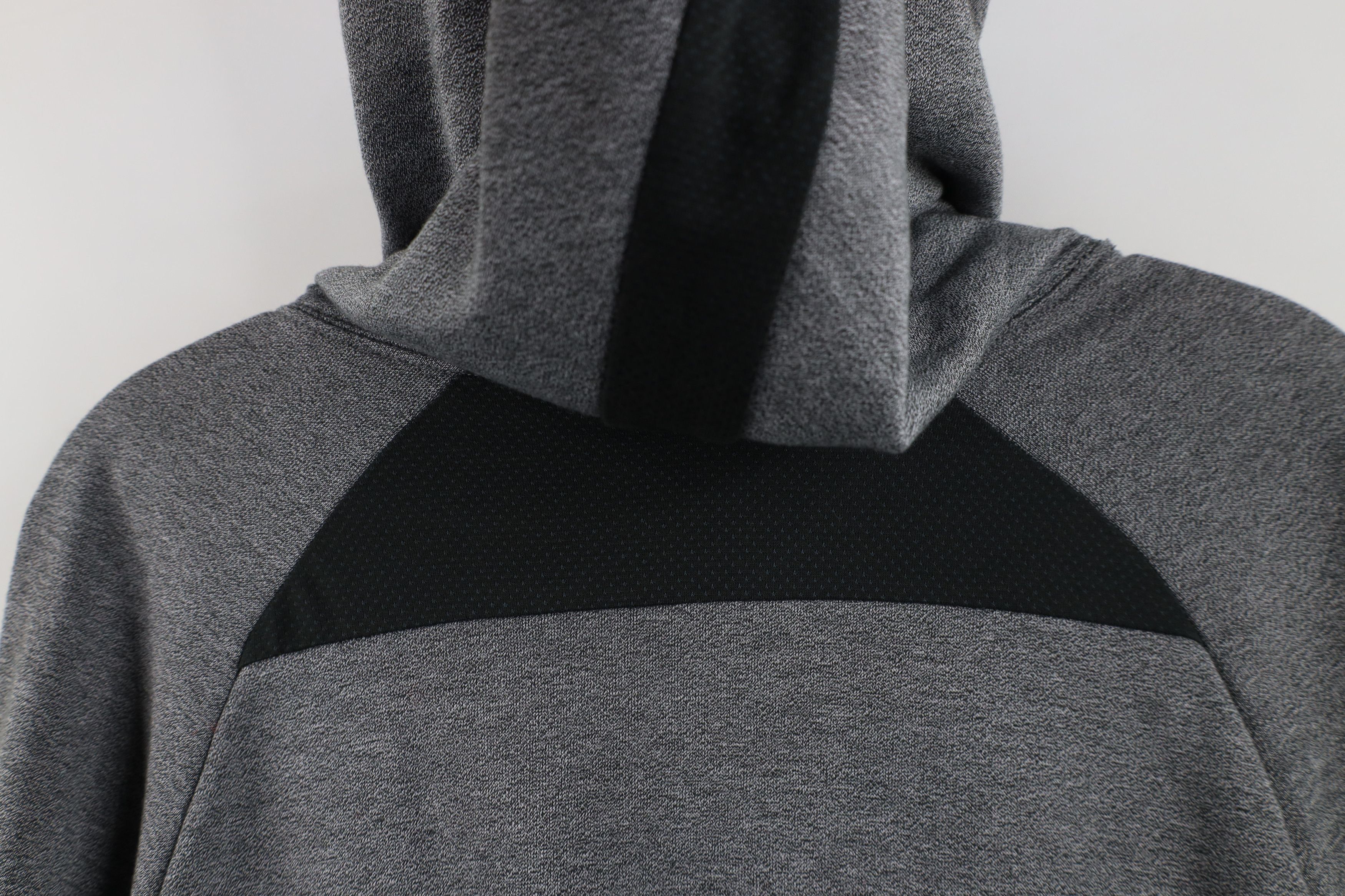 Nike × Vintage Nike Mini Swoosh University of Michigan Funnel Neck Hoodie Size M / US 6-8 / IT 42-44 - 11 Thumbnail